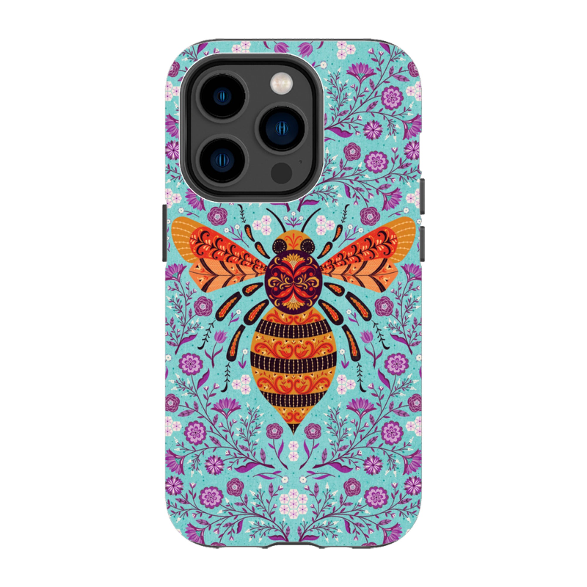 iPhone Tough Case - Bee By Jenny Zemanek