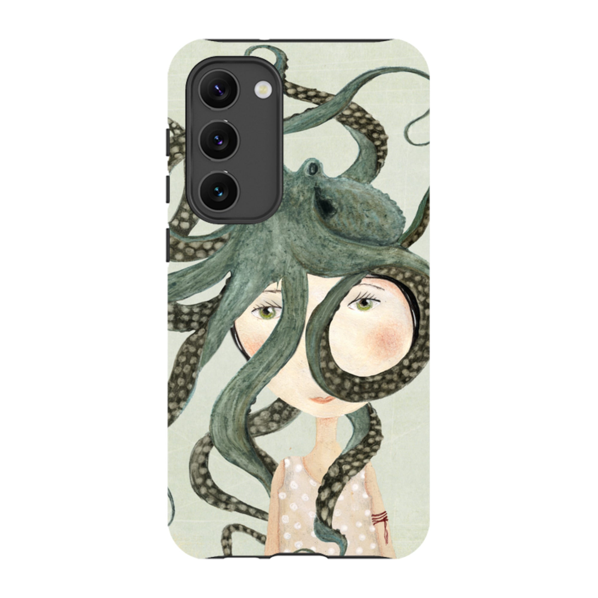 Samsung Tough Case - Octopus Girl By Katherine Quinn