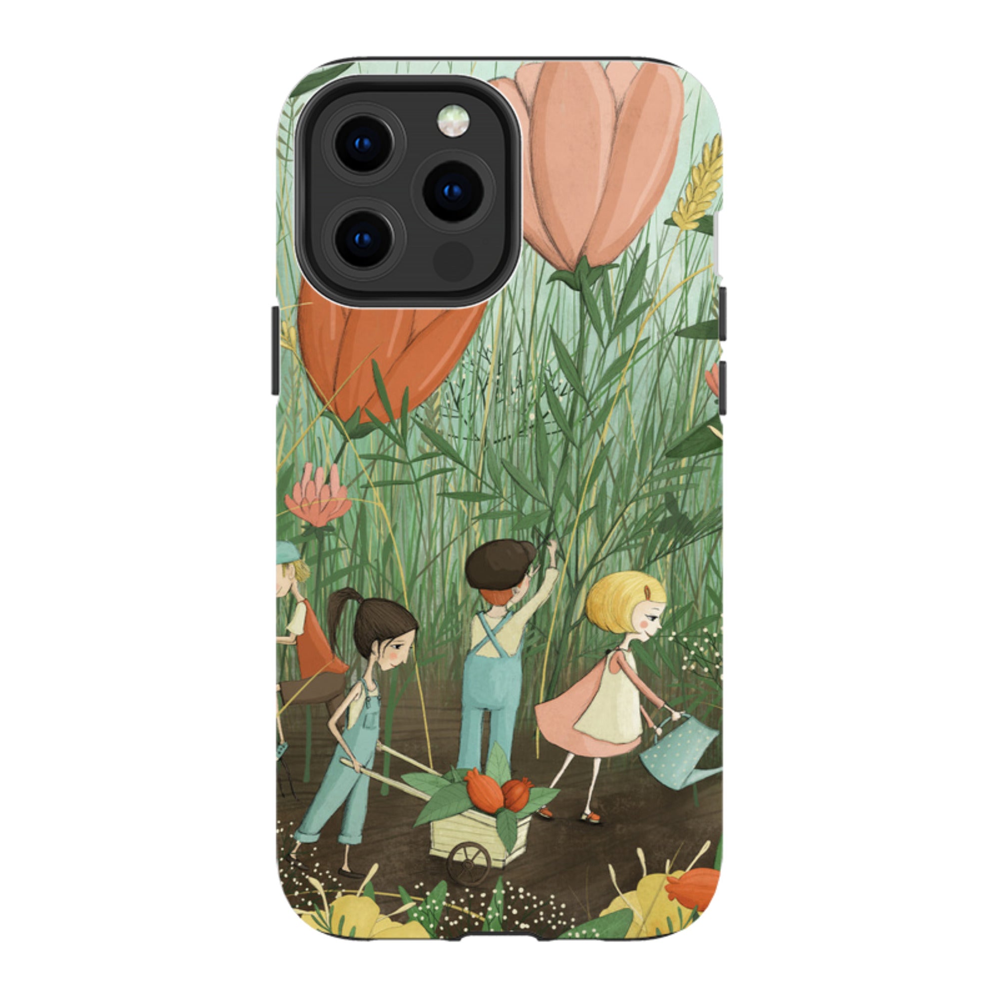 iPhone Tough Case - Garden Day By Maja Lindberg