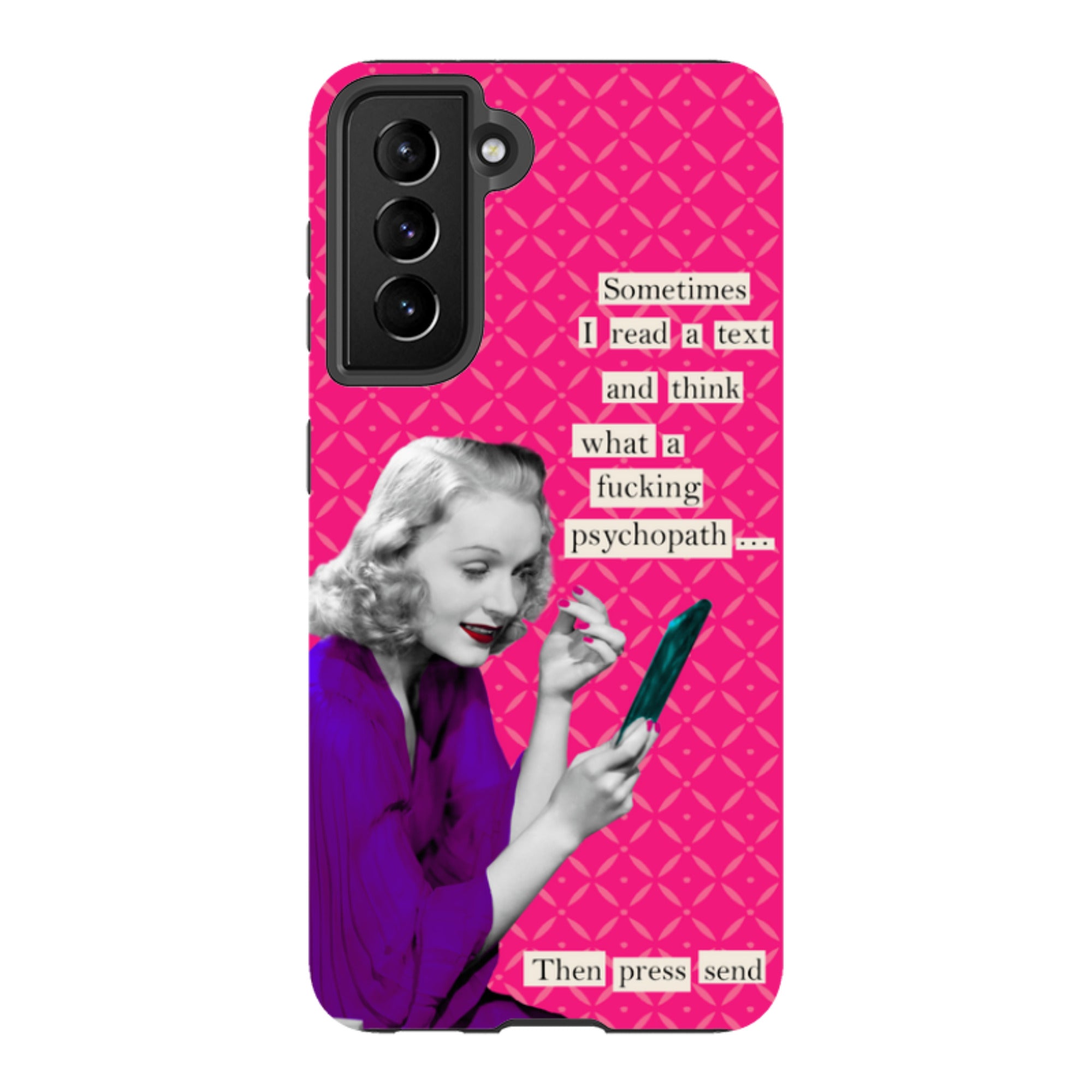 Samsung Tough Case - Psychopath By Clare Jordan