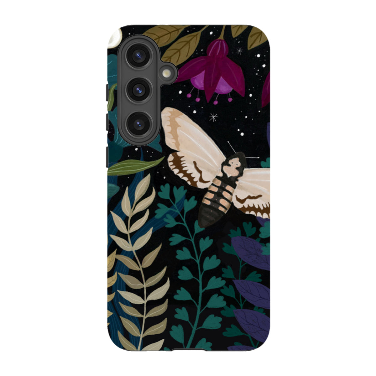 Samsung Tough Case - Midnight Moths By Bex Parkin