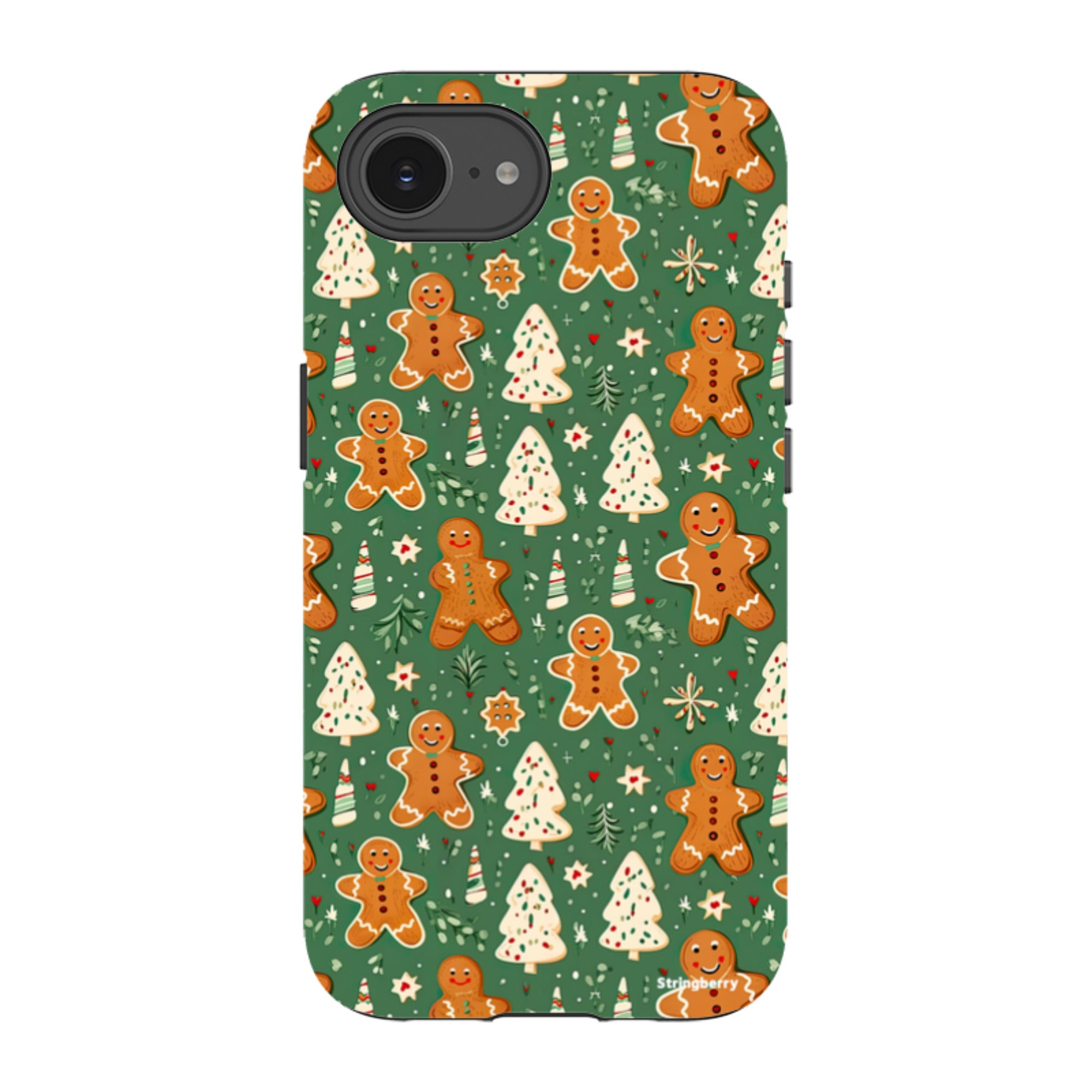 iPhone Tough Case - Ginger Bread Xmas II