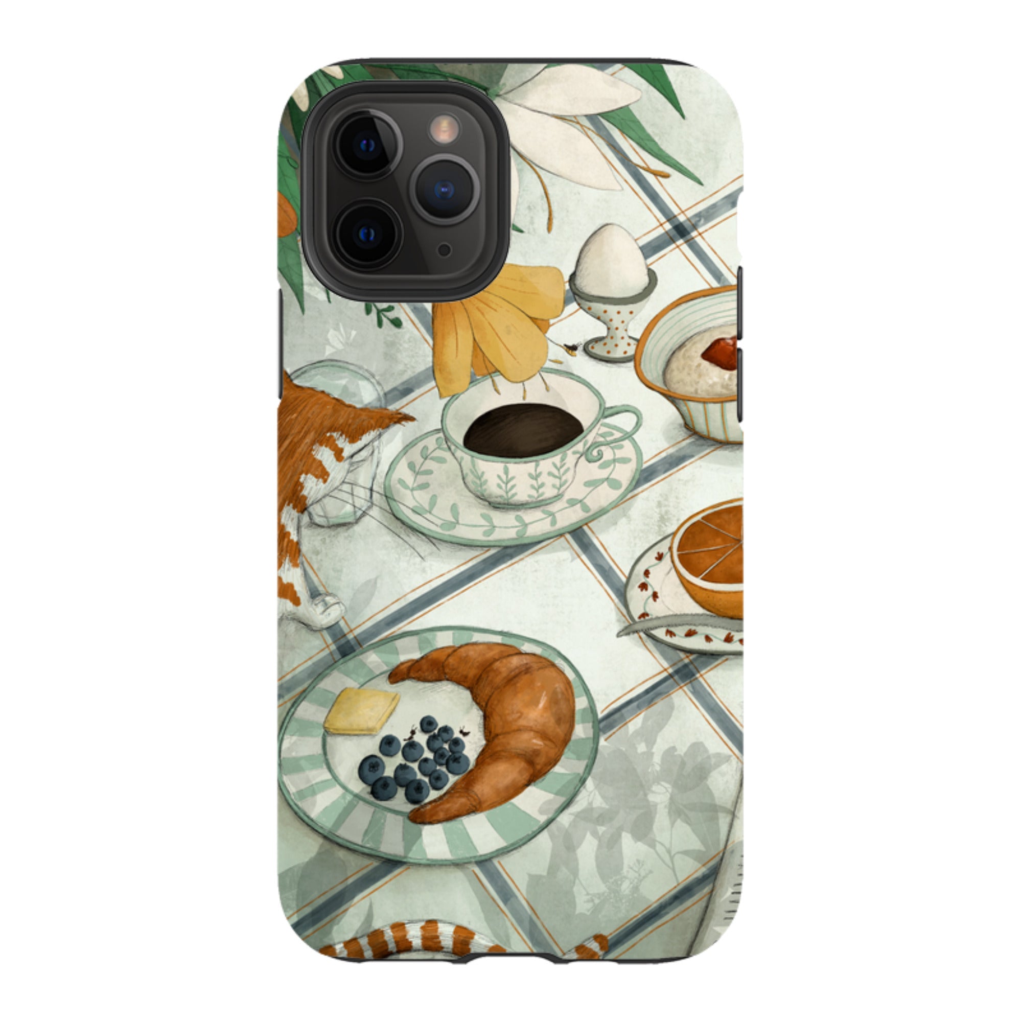 iPhone Tough Case - Hungry Friends By Maja Lindberg