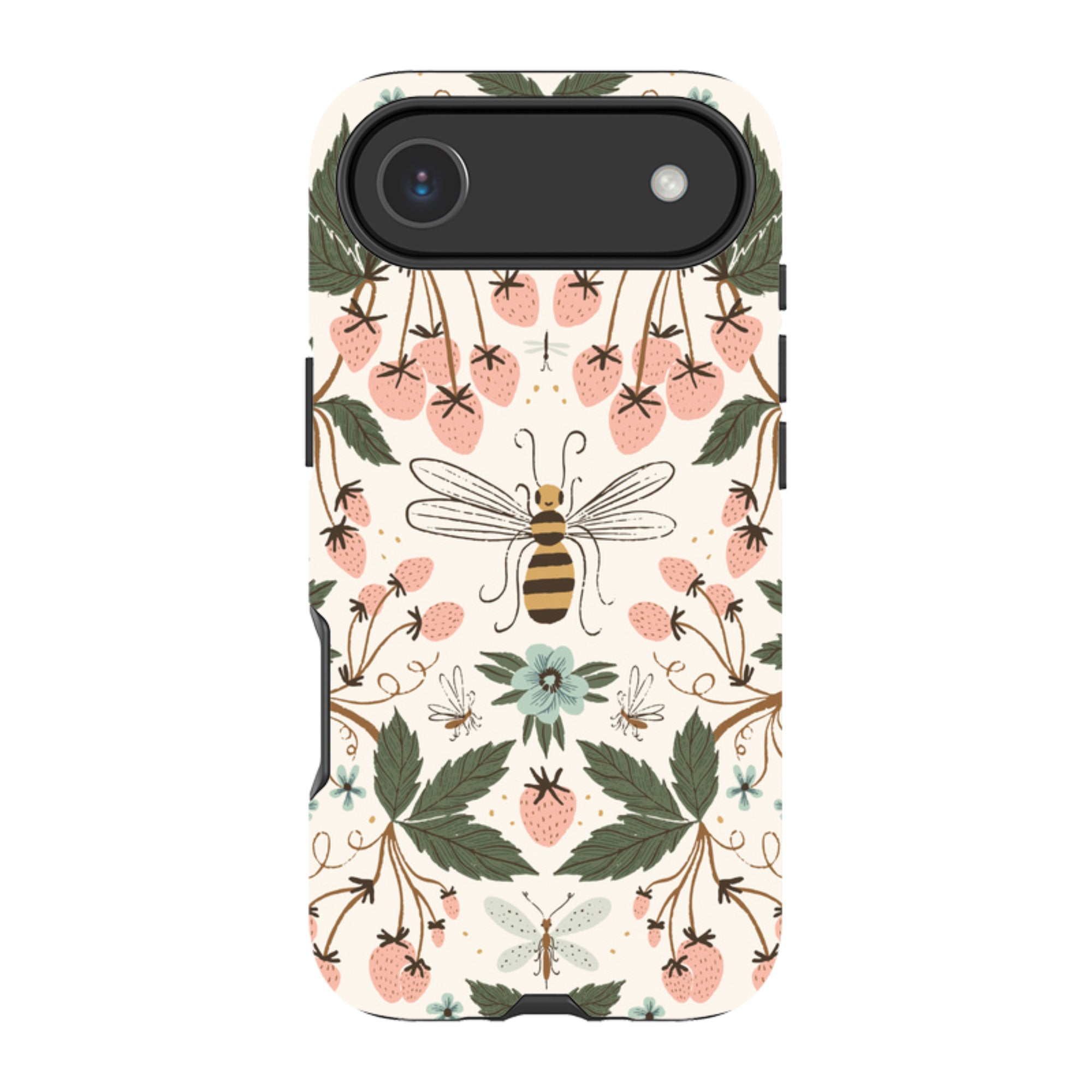 iPhone MagSafe Tough Case - Bugs and Berries By Meghann Rader