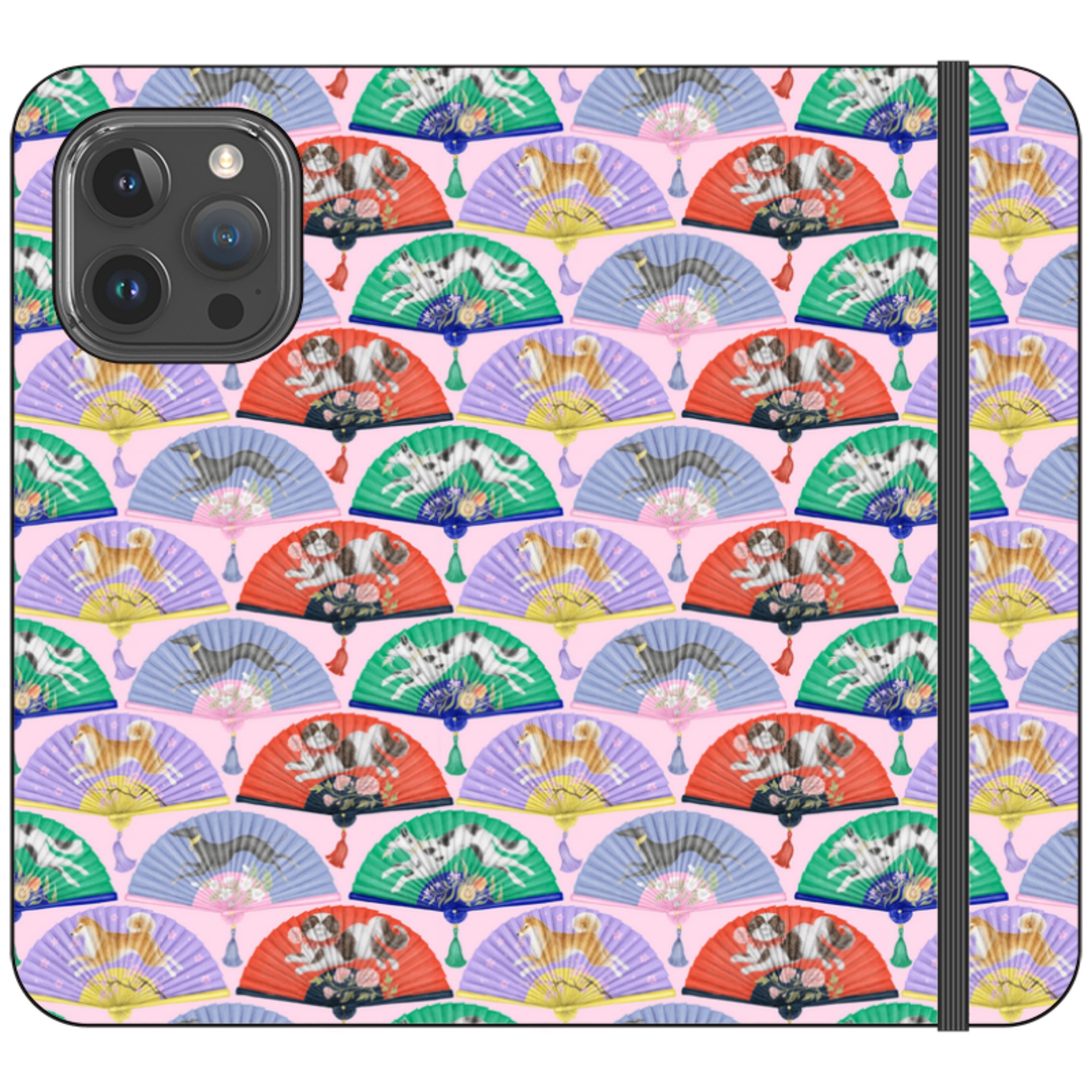 Dog Fan Wallet Case By Catherine Rowe