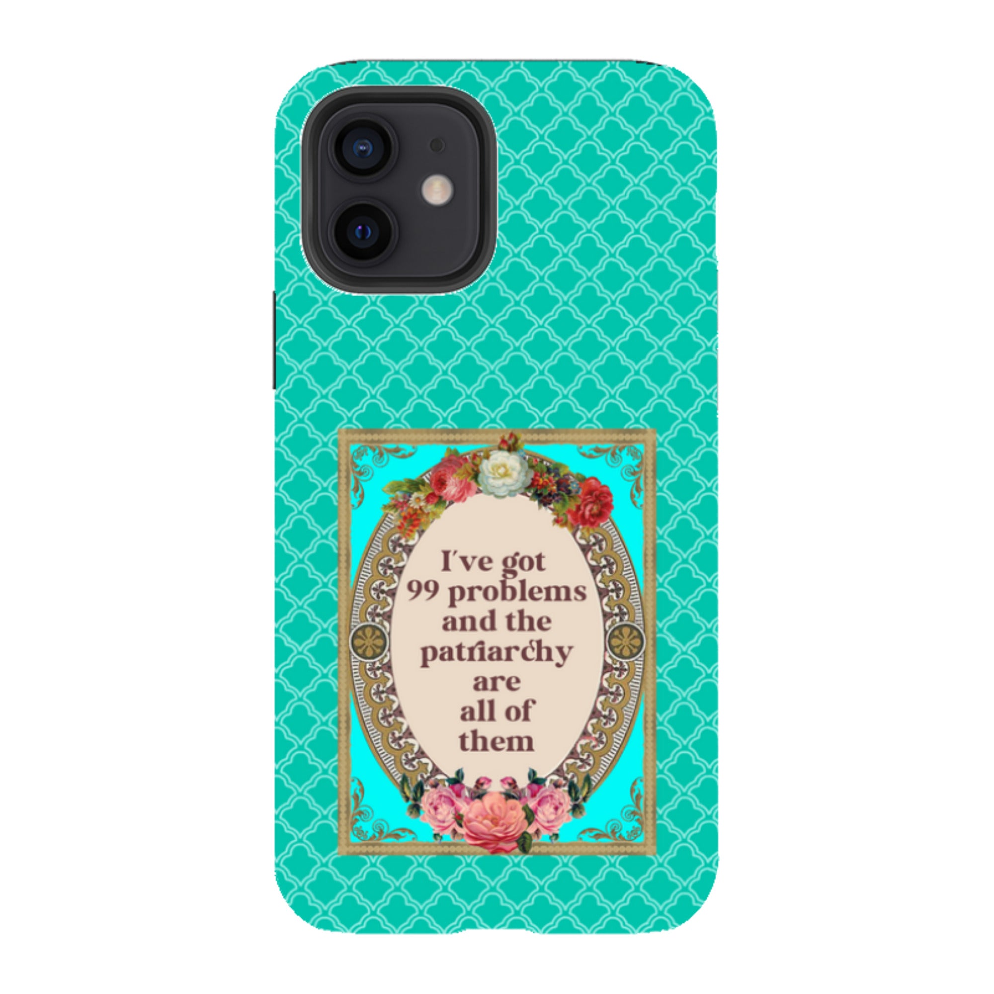 iPhone Tough Case - 99 Problems By Clare Jordan