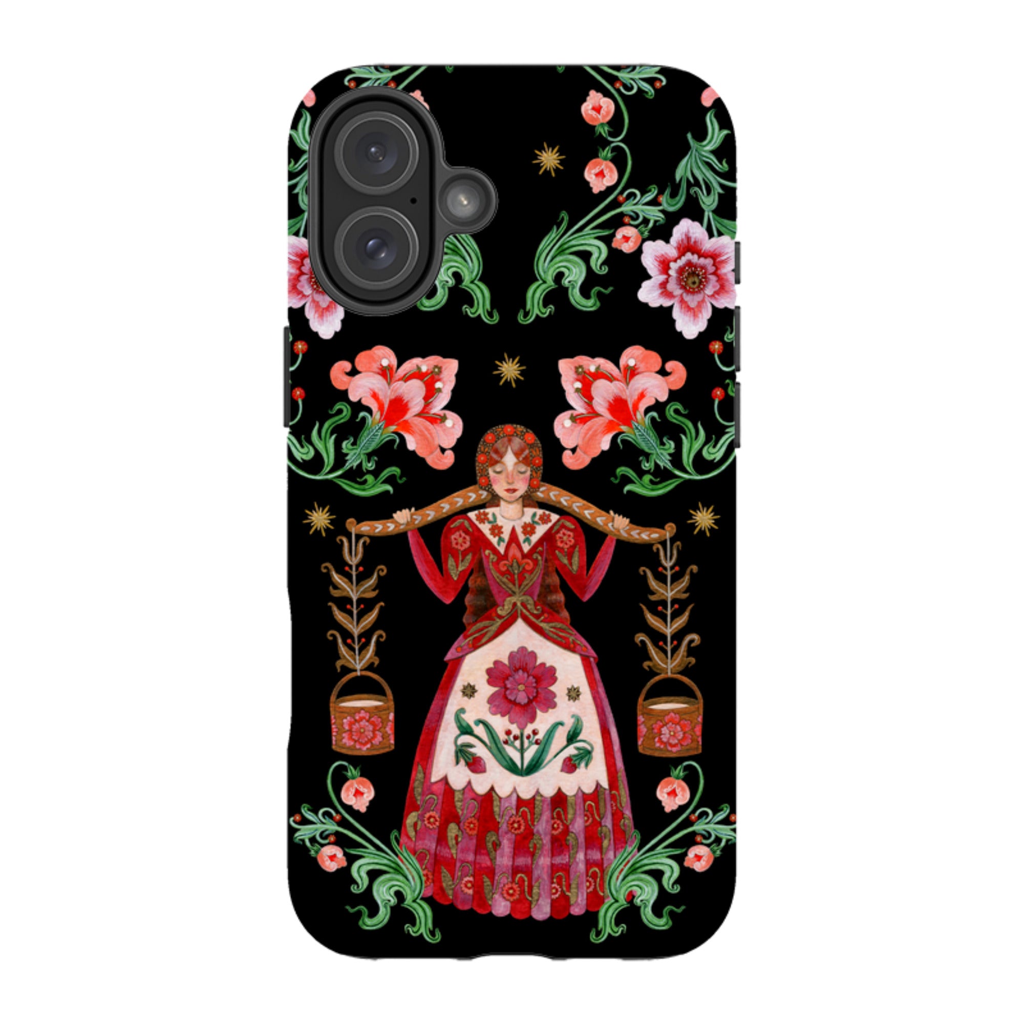iPhone MagSafe Tough Case - Eight Maids A Milking By Maria Matos