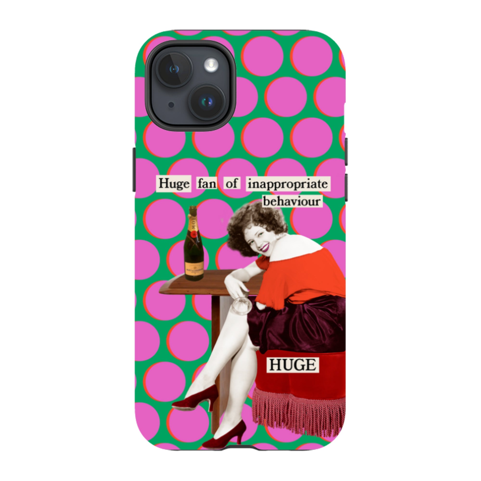 iPhone Tough Case - Inappropriate By Clare Jordan