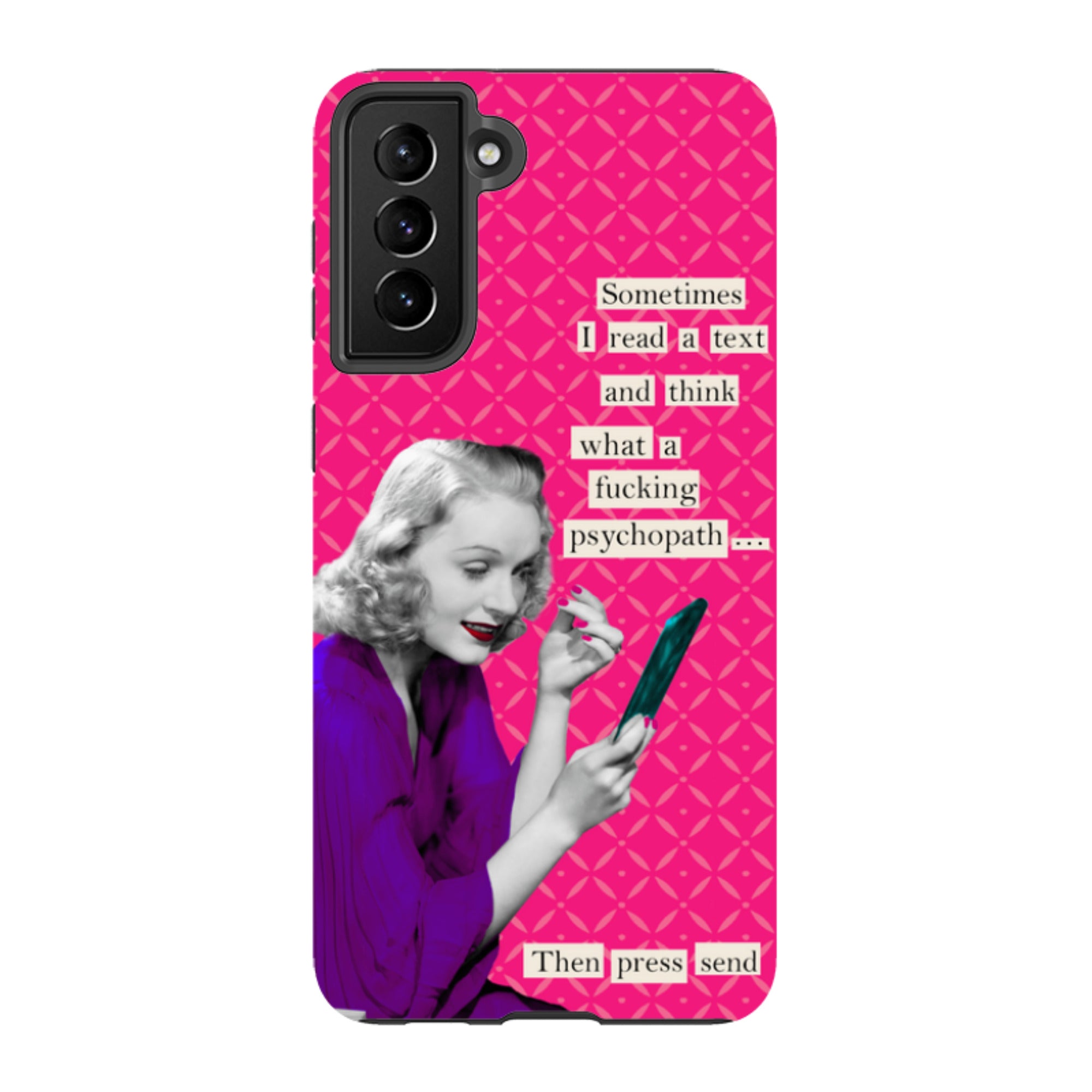 Samsung Tough Case - Psychopath By Clare Jordan