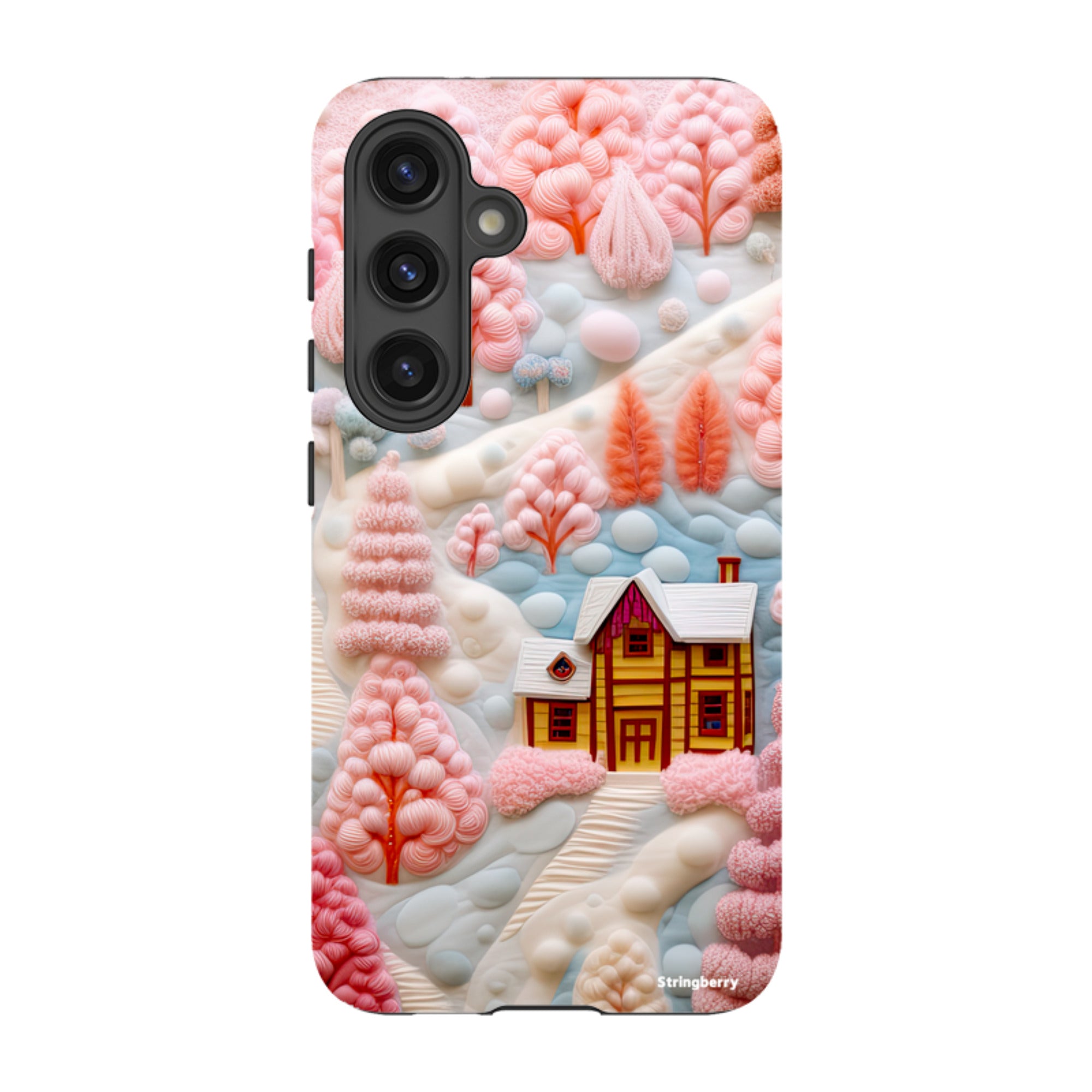 Samsung Tough Case - Embroidery Christmas