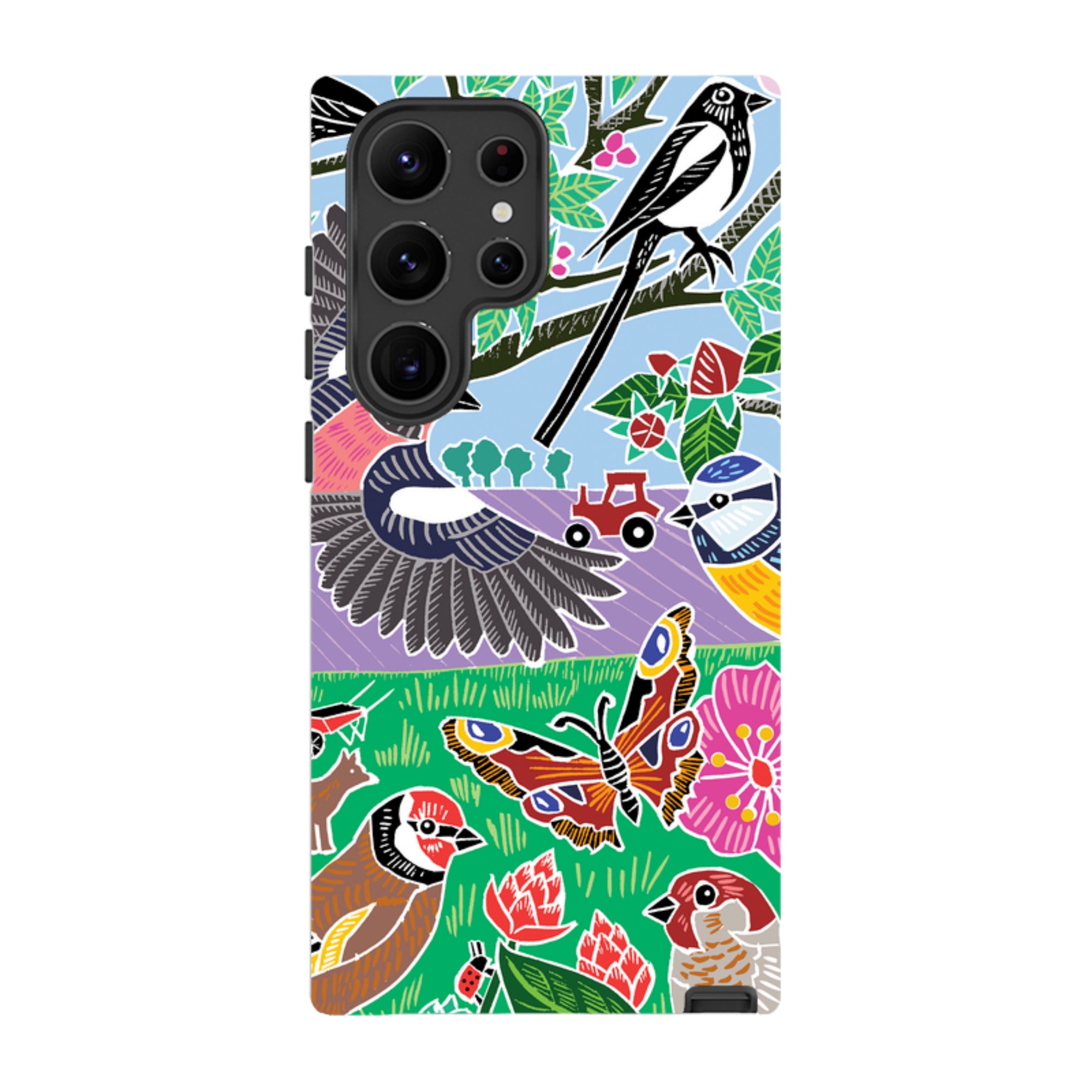 Samsung Tough Case - Garden Bird Jigsaw B By Kate Heiss