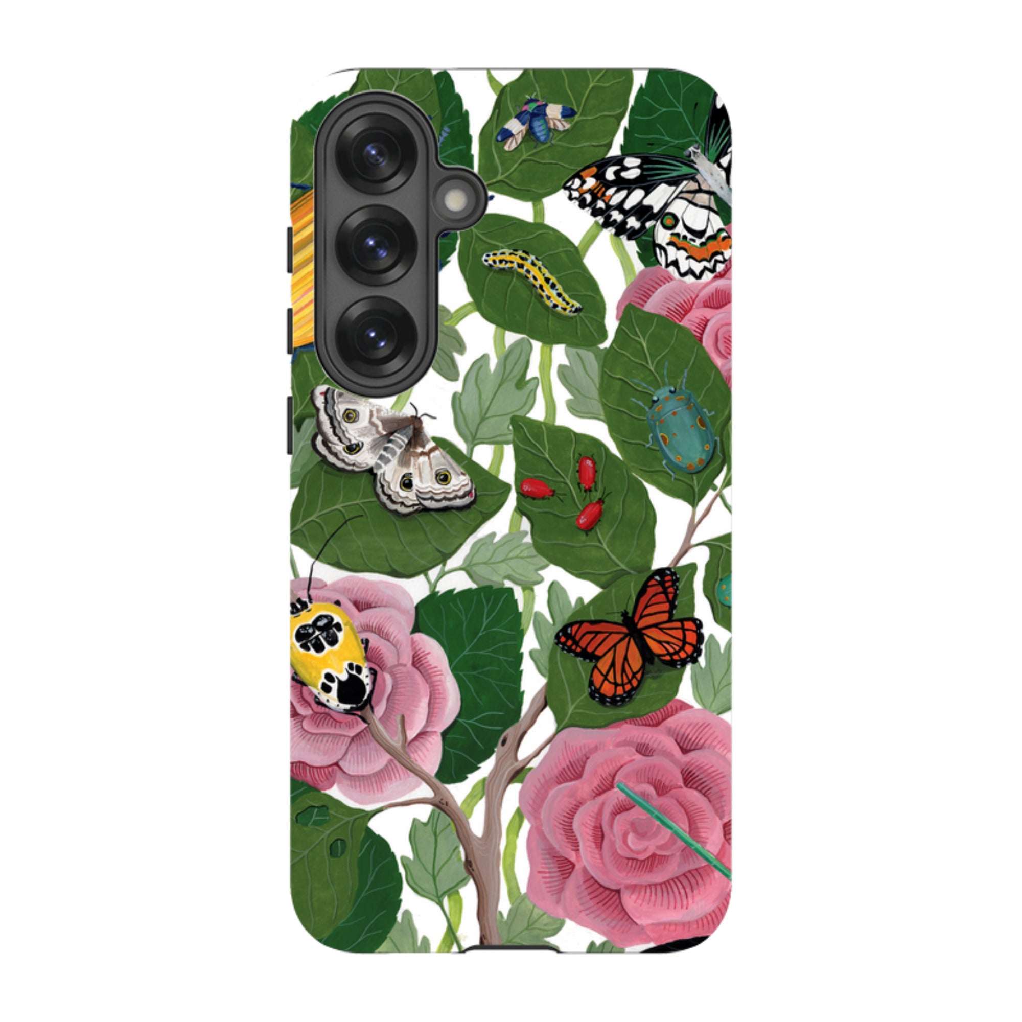 Samsung Tough Case - Butterflies And Beatles By Bex Parkin