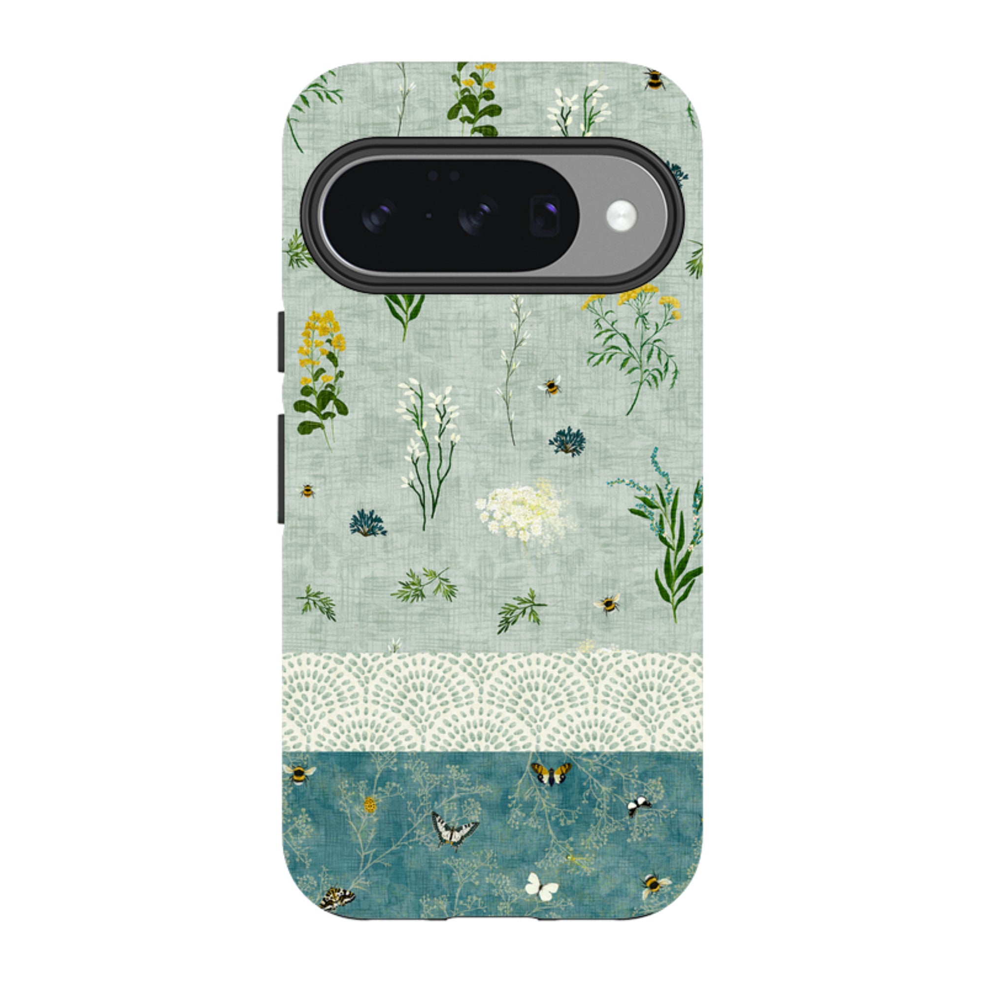 Google Tough Case - Song Bird Florals and Bees 2 By Katherine Quinn