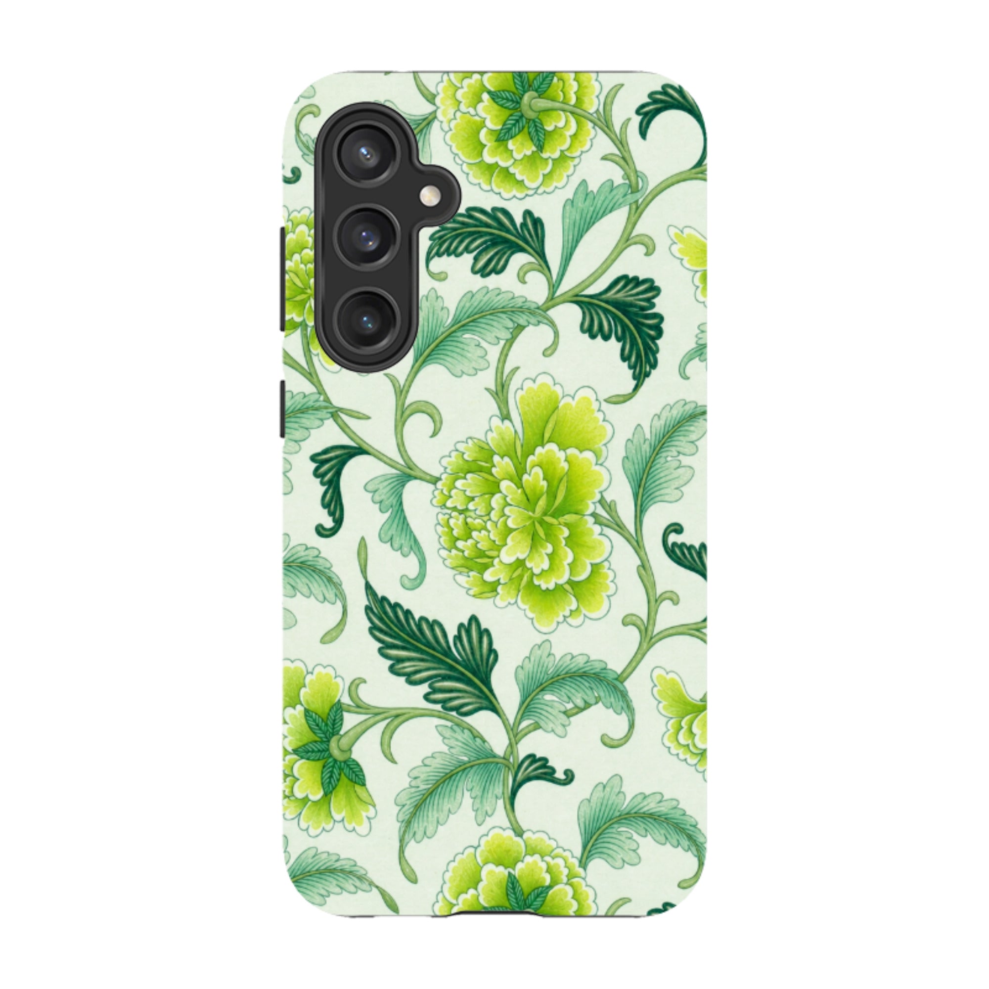 Samsung Tough Case - Sage Green Chinoiserie