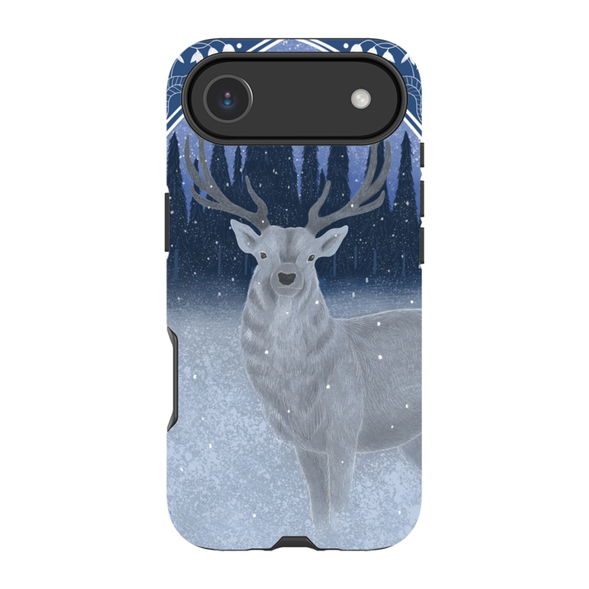 iPhone MagSafe Tough Case -  Winter Stag By Bex Parkin