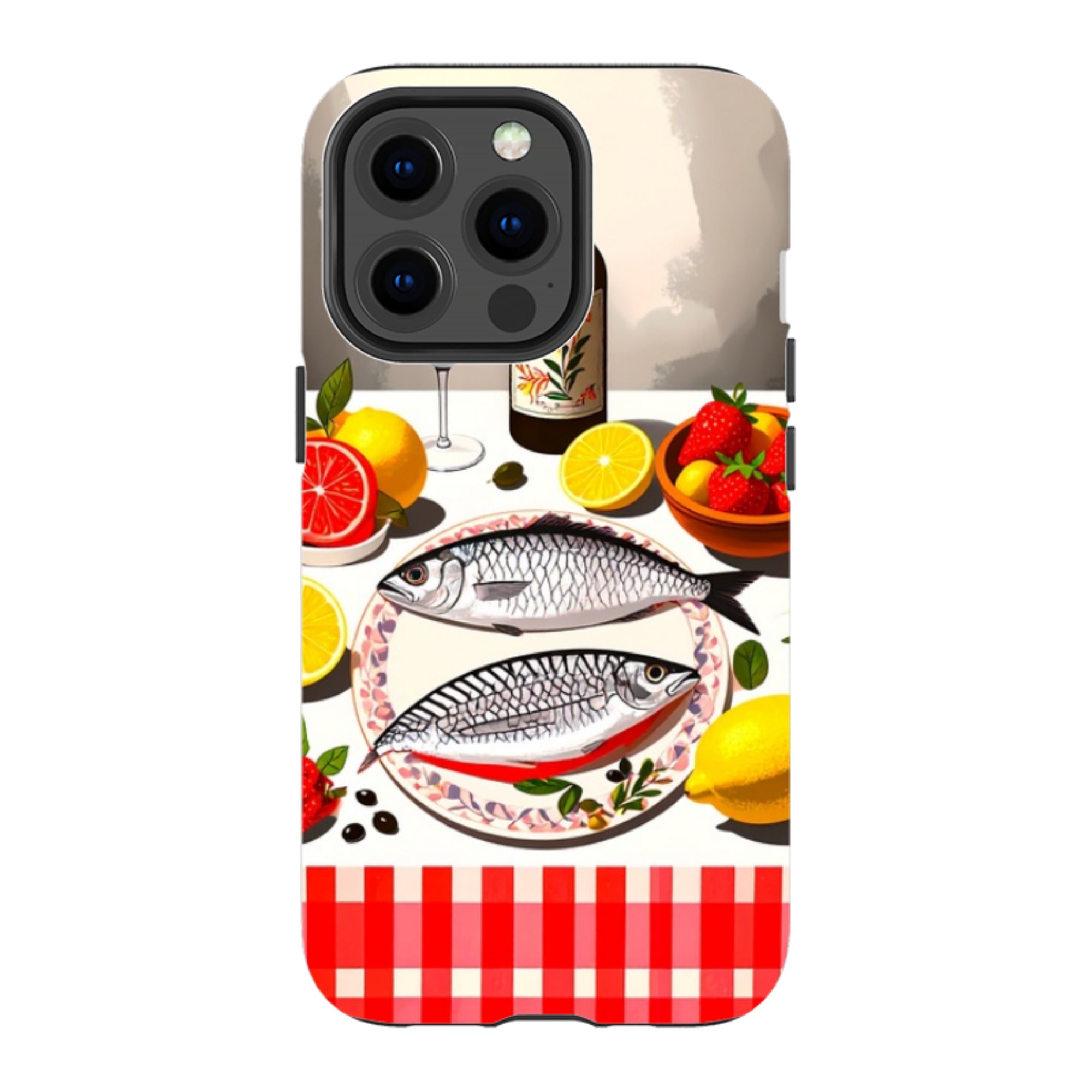 iPhone Tough Case - Plate Of Sardines