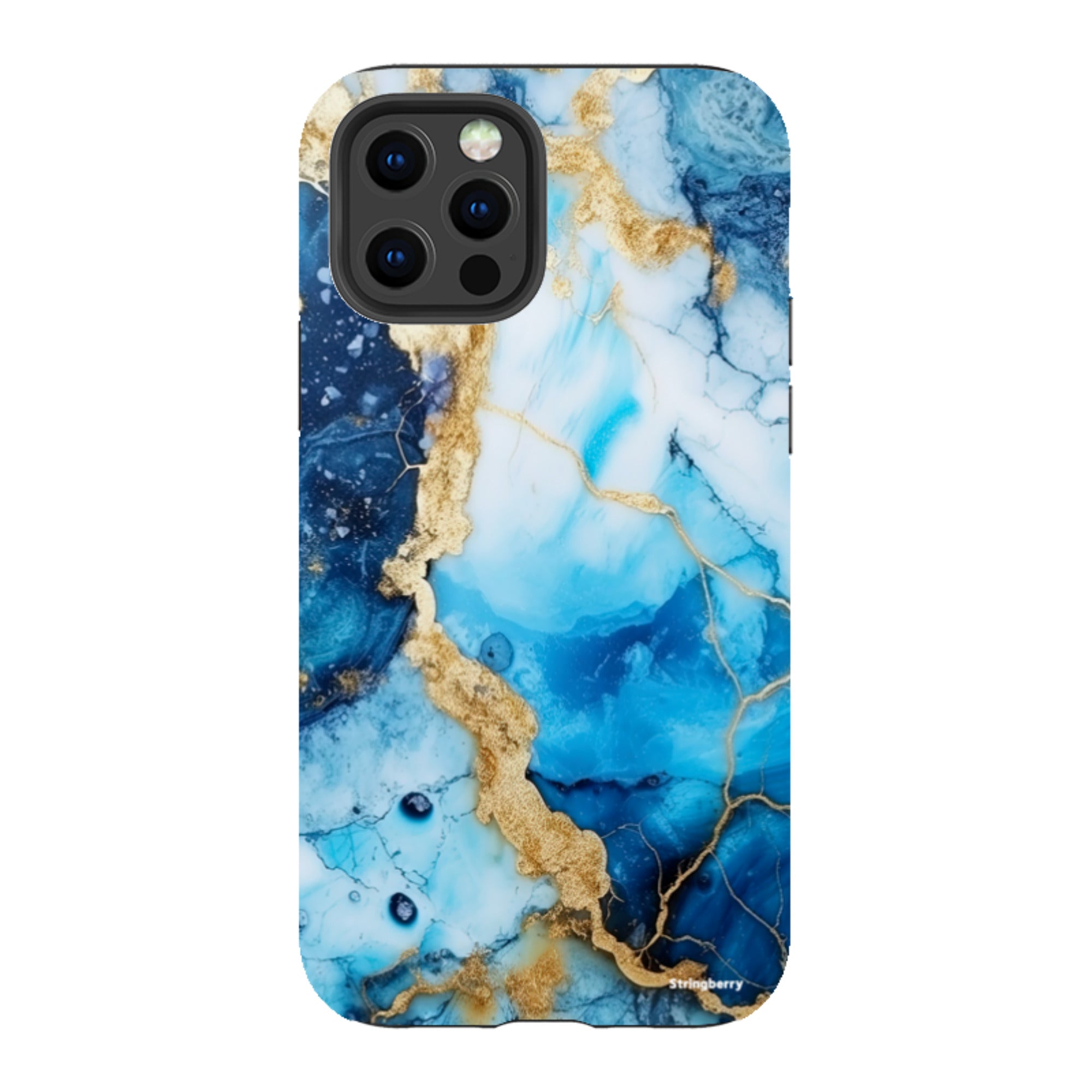 iPhone Tough Case - Blue Marbs