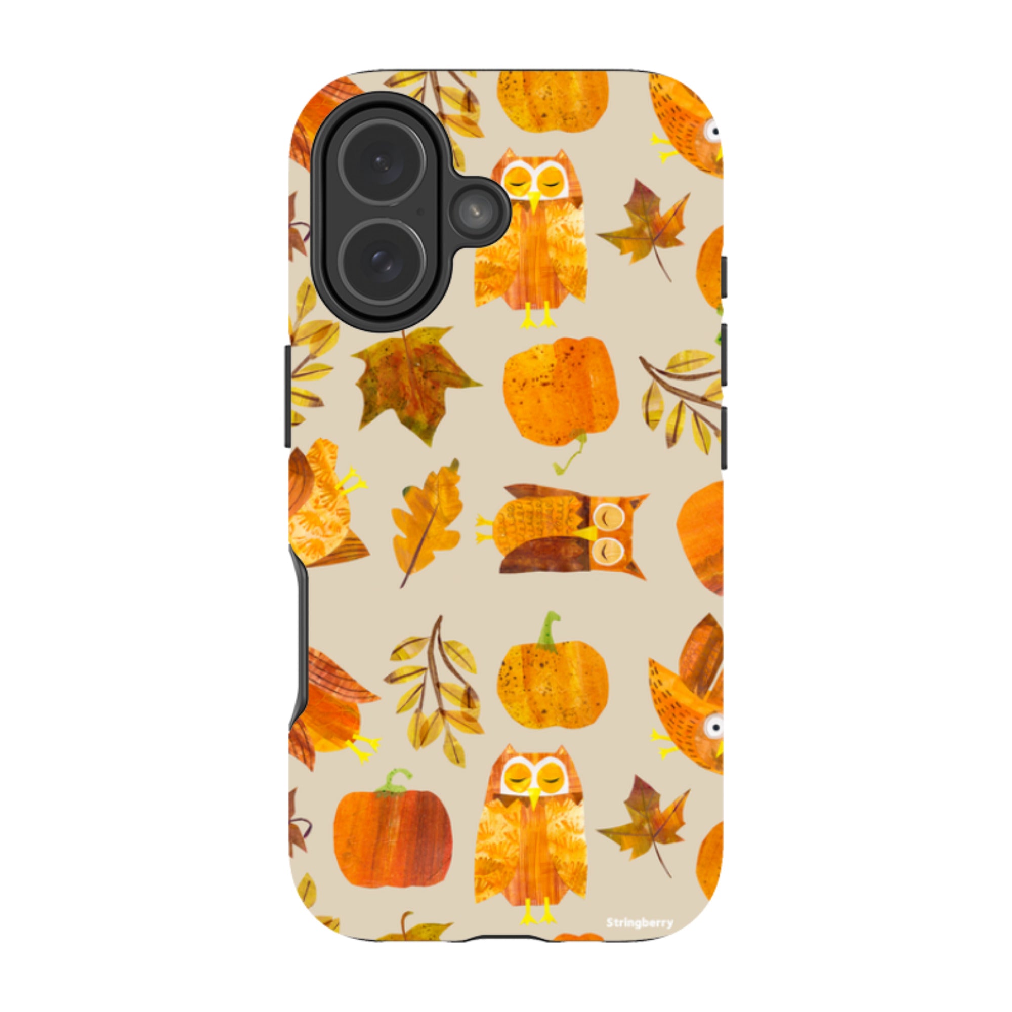 iPhone MagSafe Tough Case - Pumpkins and Owls By Tracey English