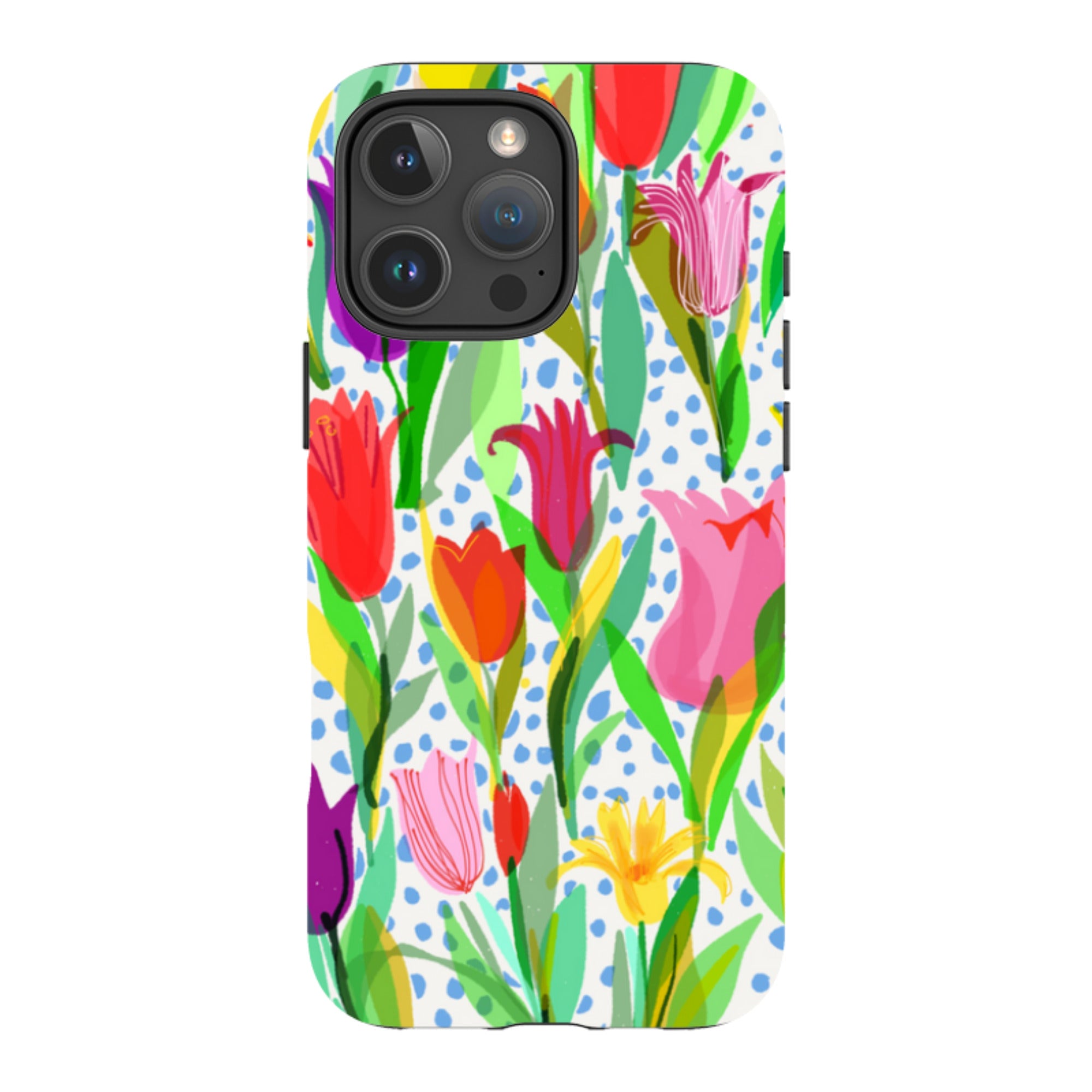 iPhone Tough Case - Tulips By Sarah Campbell
