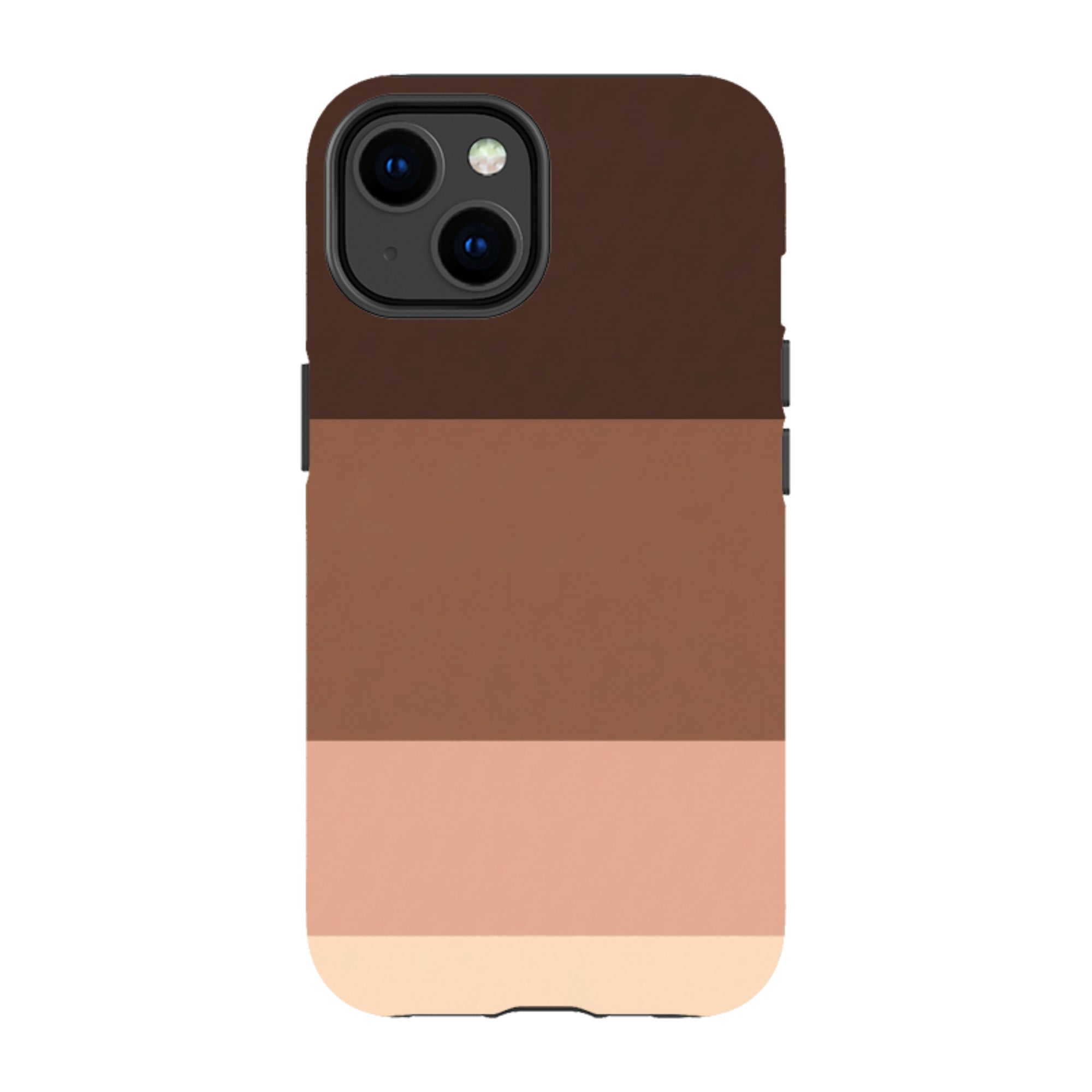 iPhone Tough Case - Brown Gradient