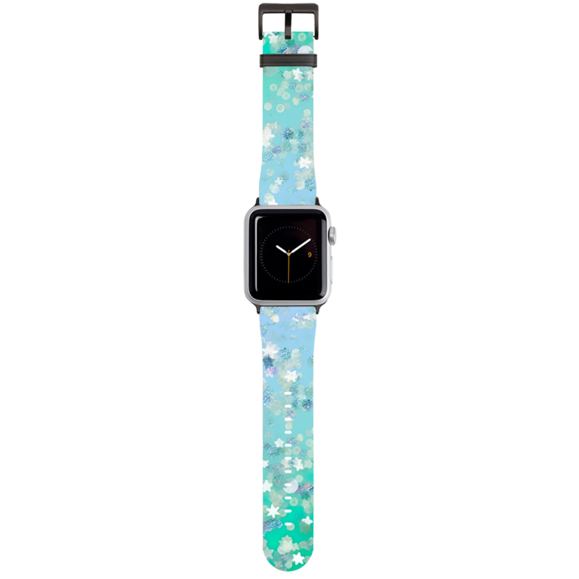 Green Stars Apple Watch Strap
