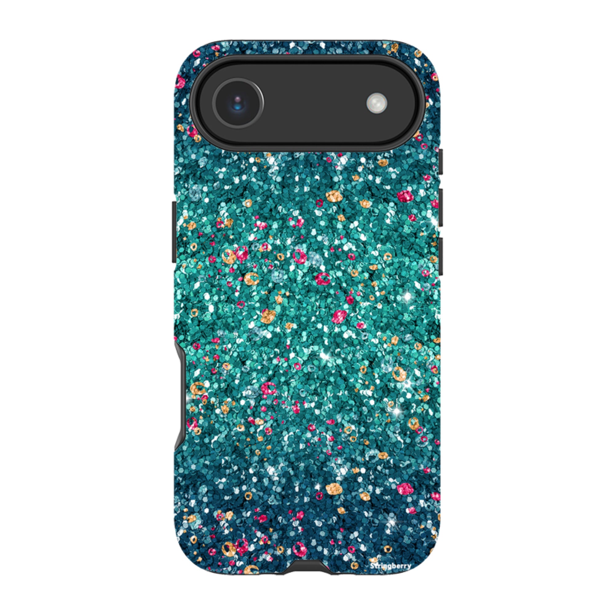 iPhone Tough Case - Butterfly Comet (case does not glitter)