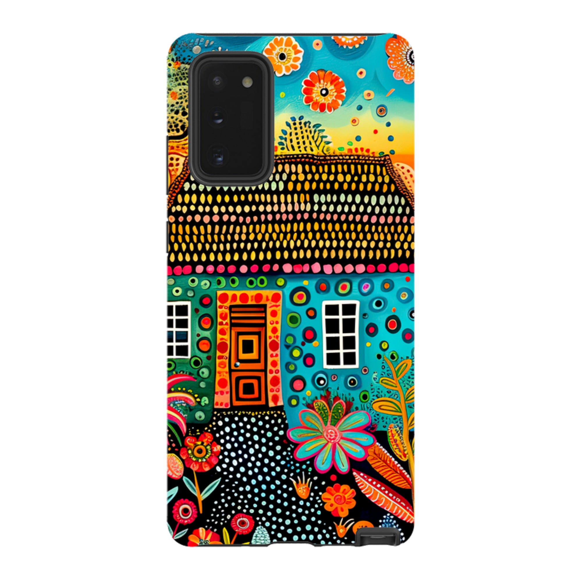Samsung Tough Case - Folk Art House VII