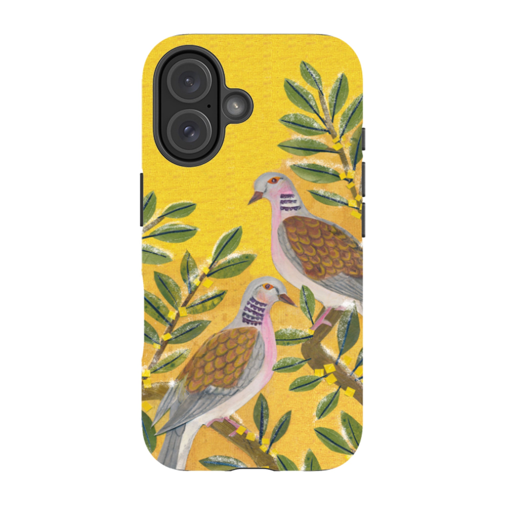 iPhone MagSafe Tough Case - Two Turtle Doves By Tracey English