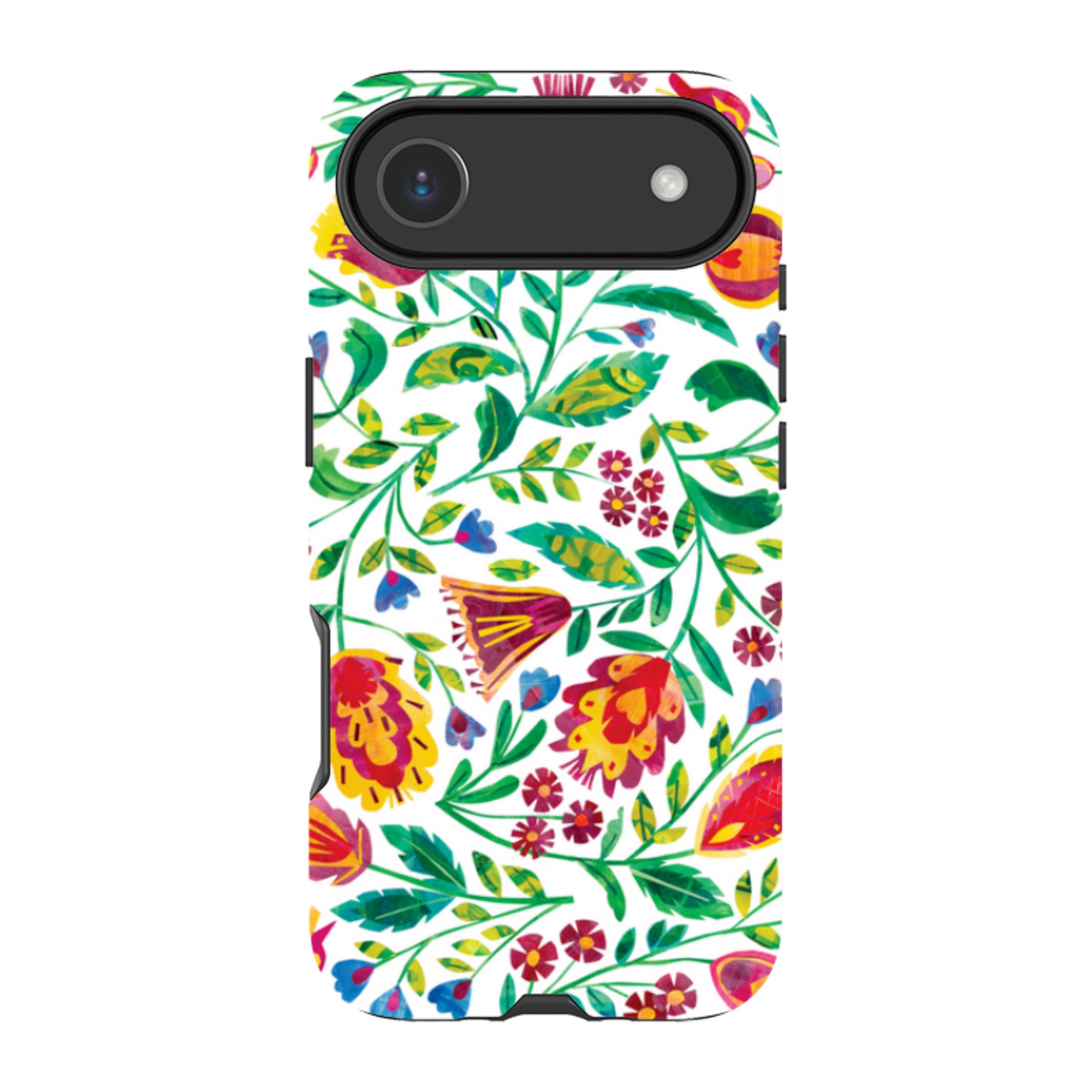 iPhone Tough Case - Folk Pattern By Tracey English