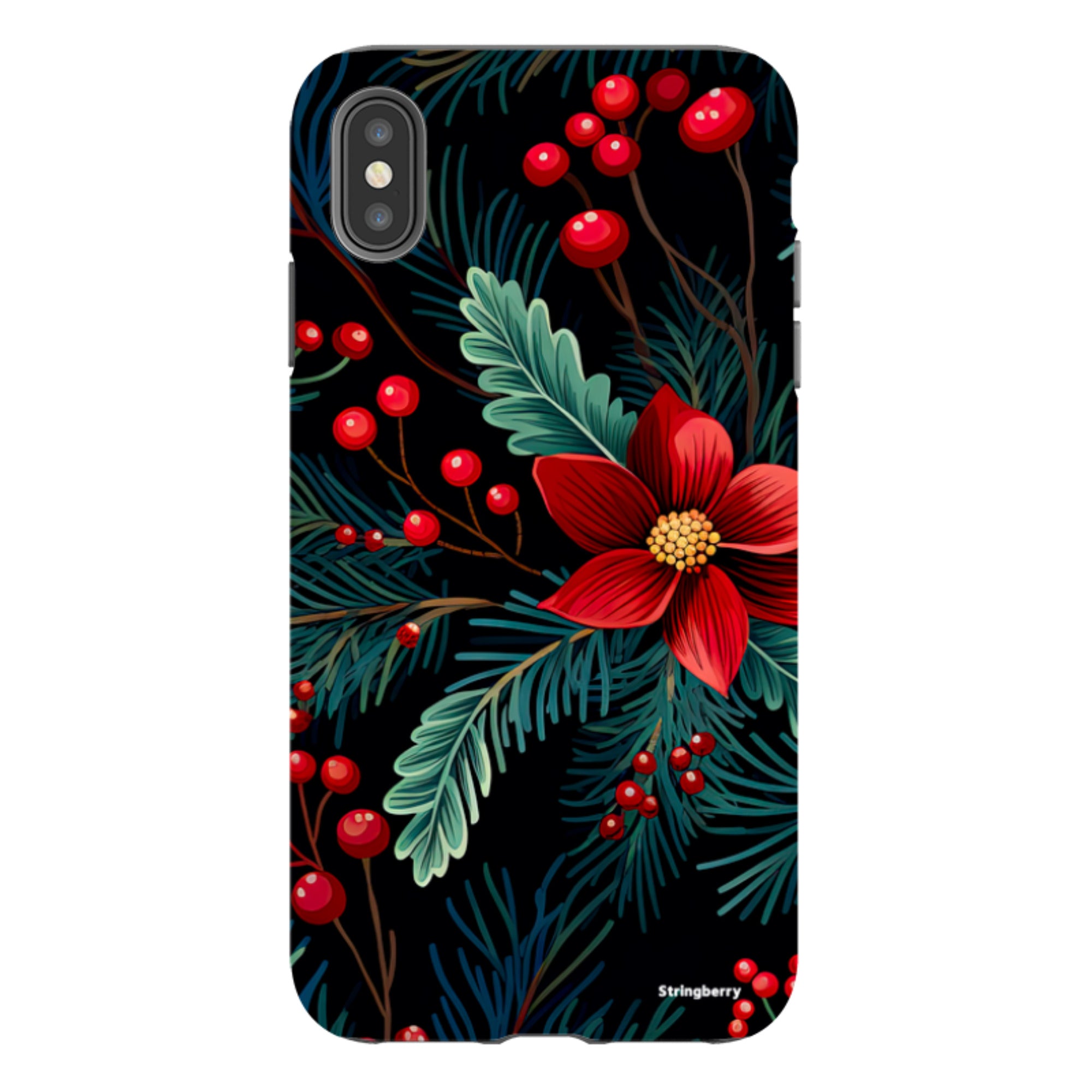 iPhone Tough Case - Red Berries II