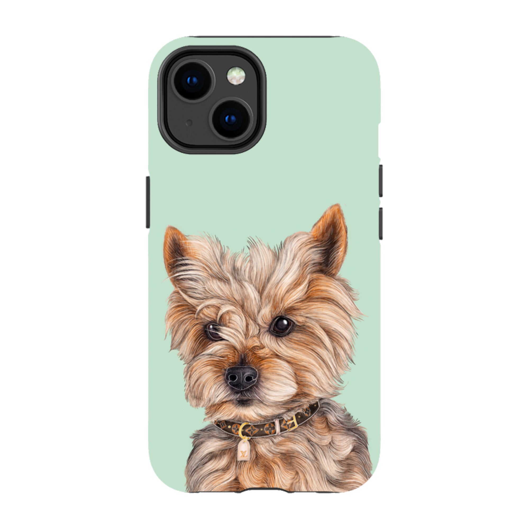iPhone Tough Case - Yorkie By Catherine Rowe