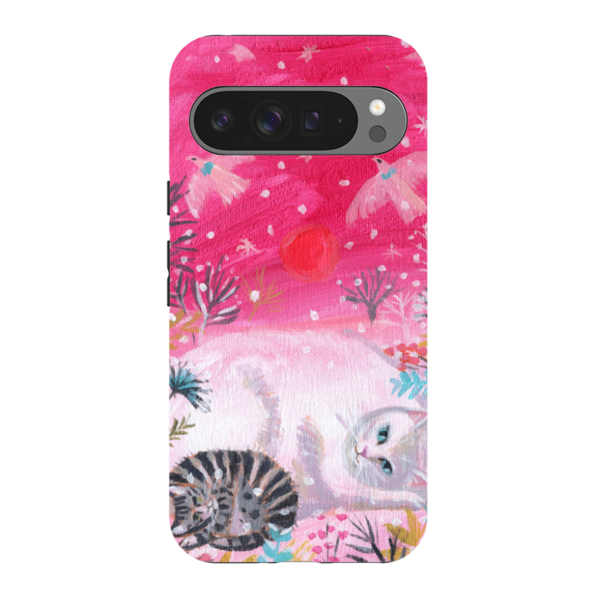 Google Tough Case - Christmas Cats By Mary Stubberfield