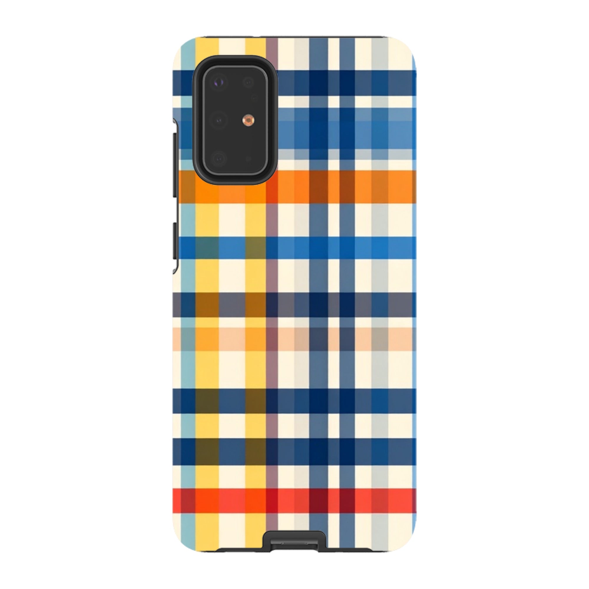 Samsung Tough Case -Barcelona Gingham