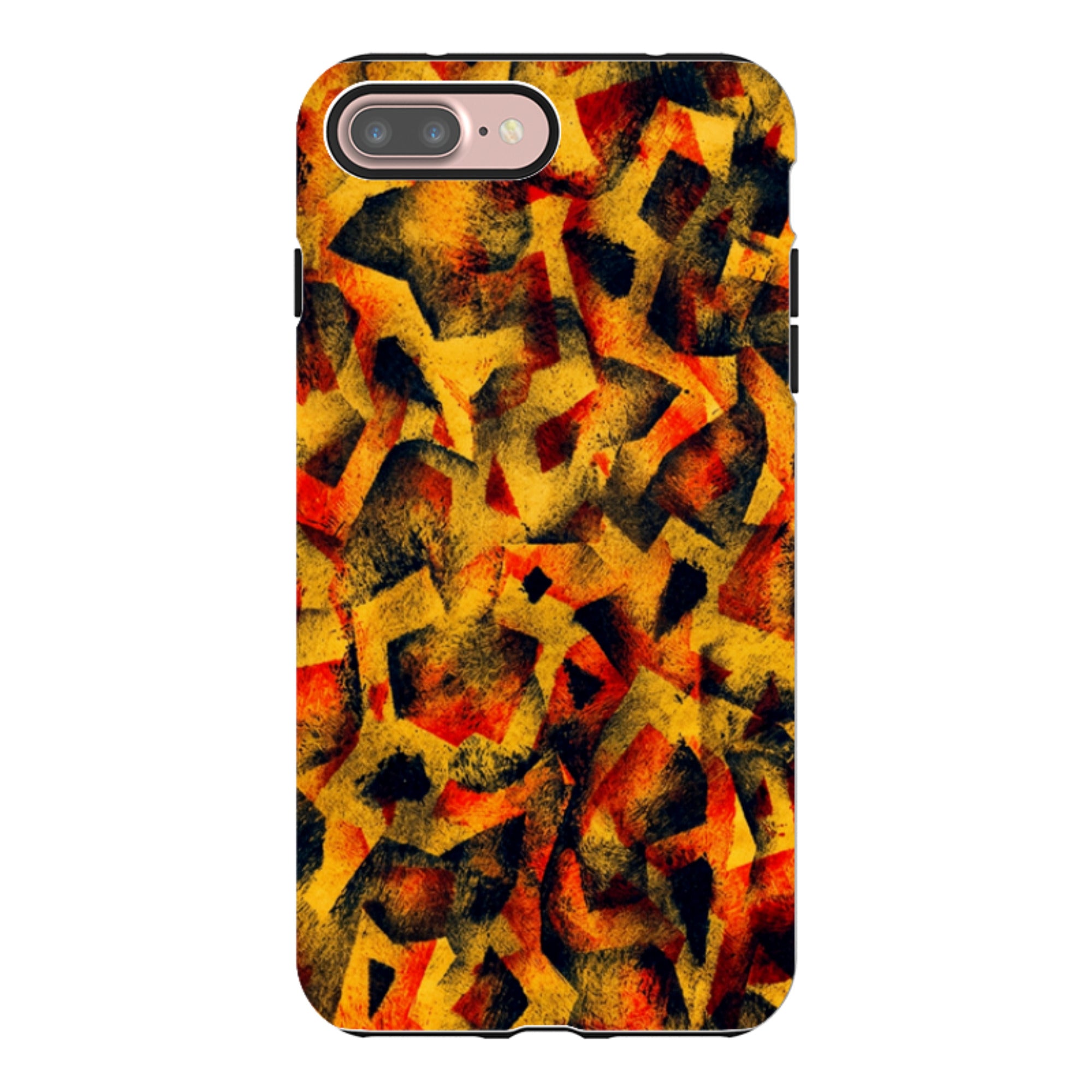 iPhone Tough Case - Abstract Cubism