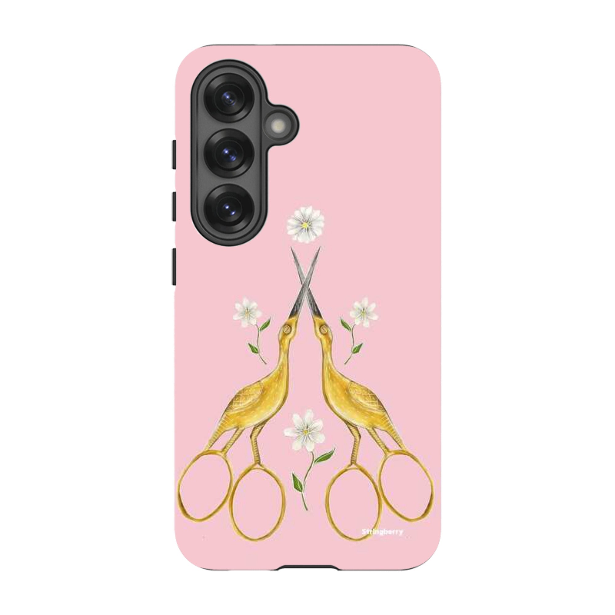 Samsung Tough Case - Heron Scissors By Catherine Rowe
