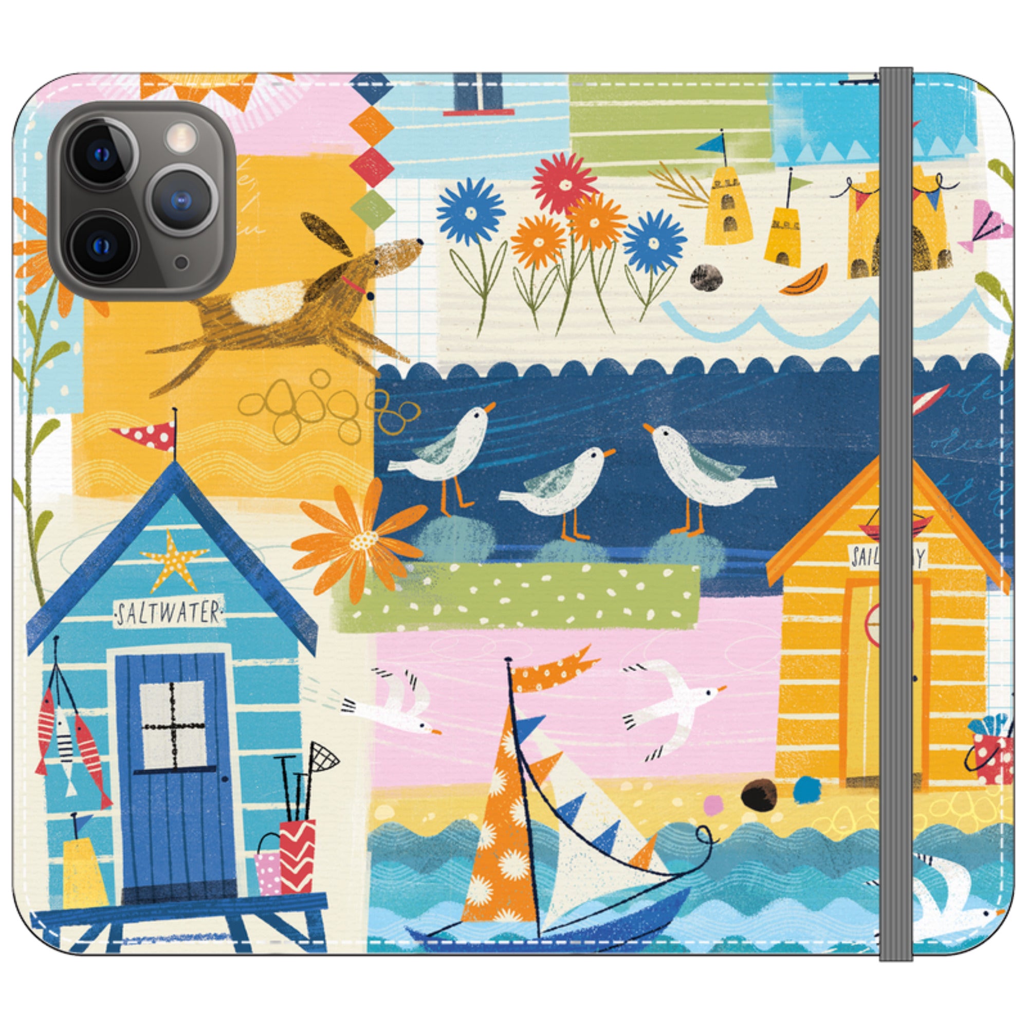 Sunny Days Wallet Case By Ali Brookes