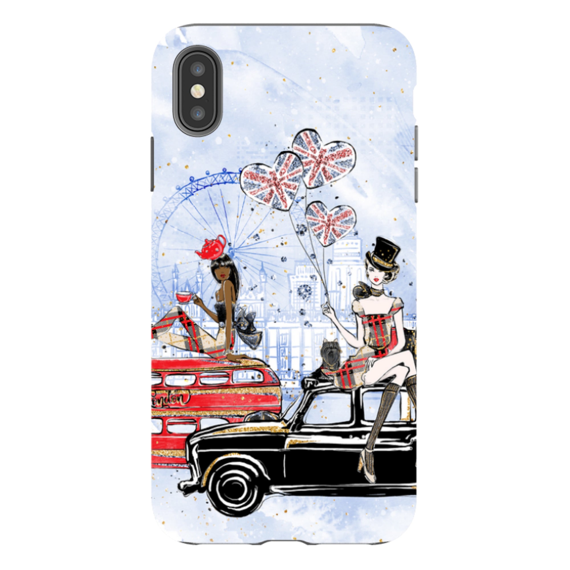 iPhone Tough Case - London Icons