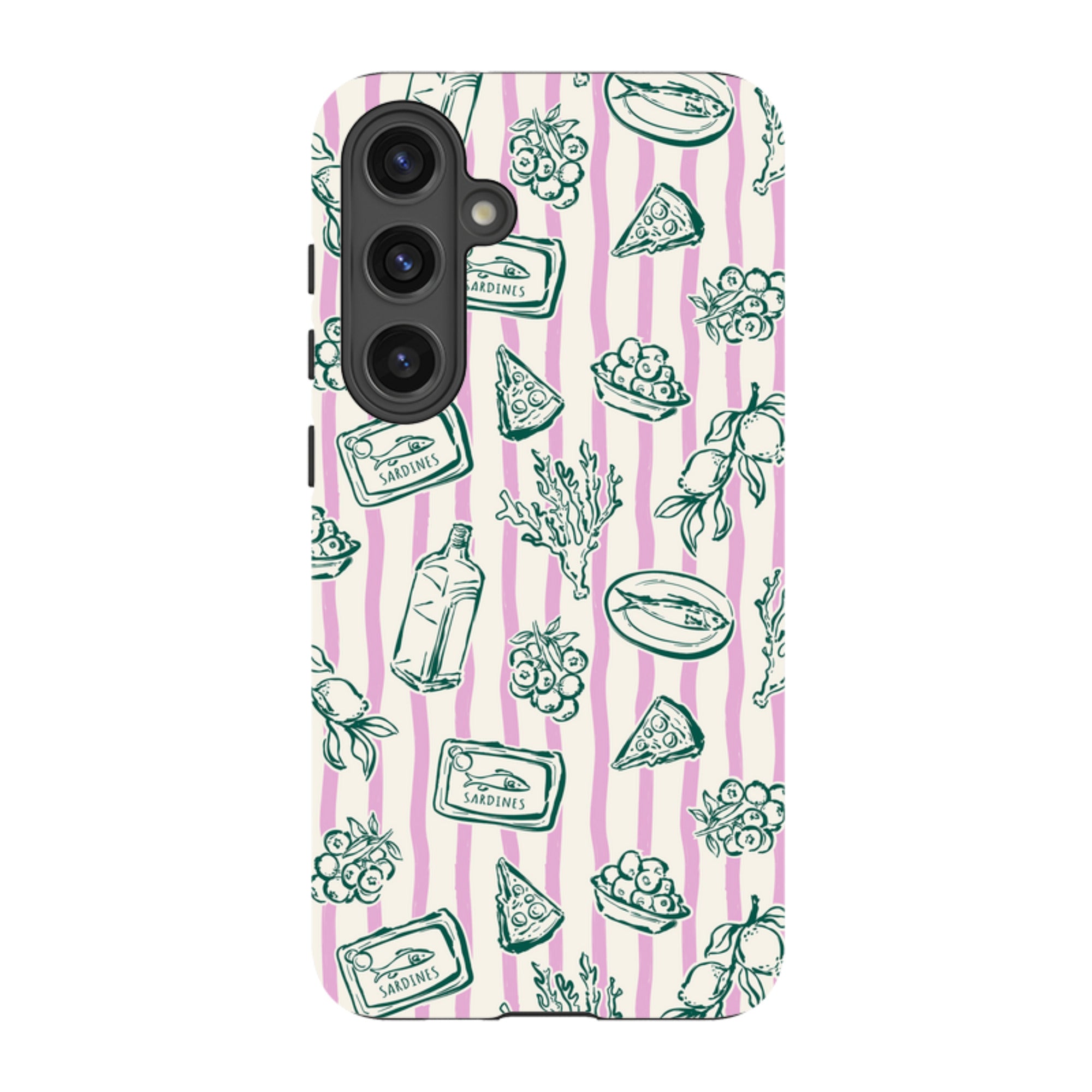 Samsung Tough Case - Sardines and Gin