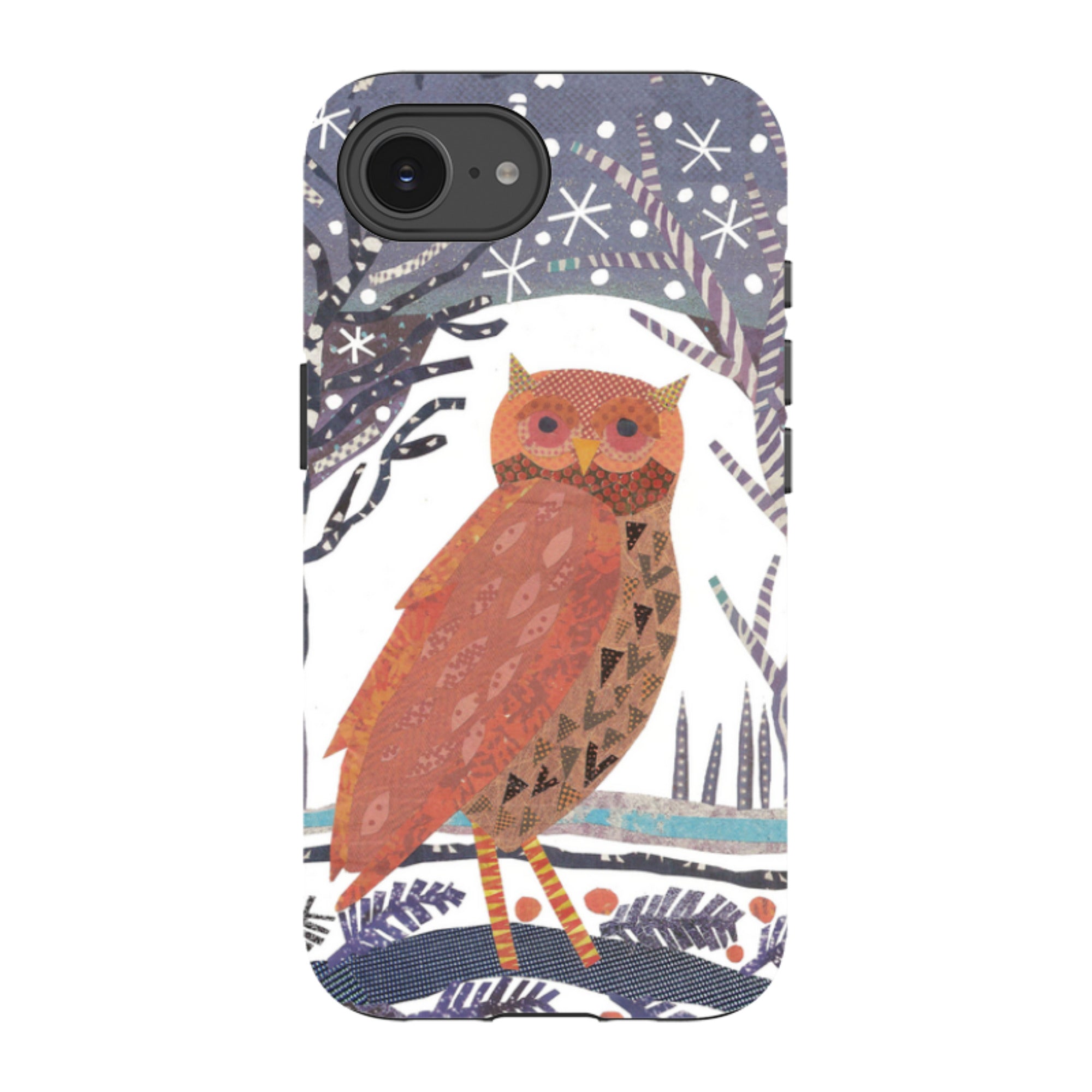 iPhone Tough Case - Winter Owl By Jane Robbins