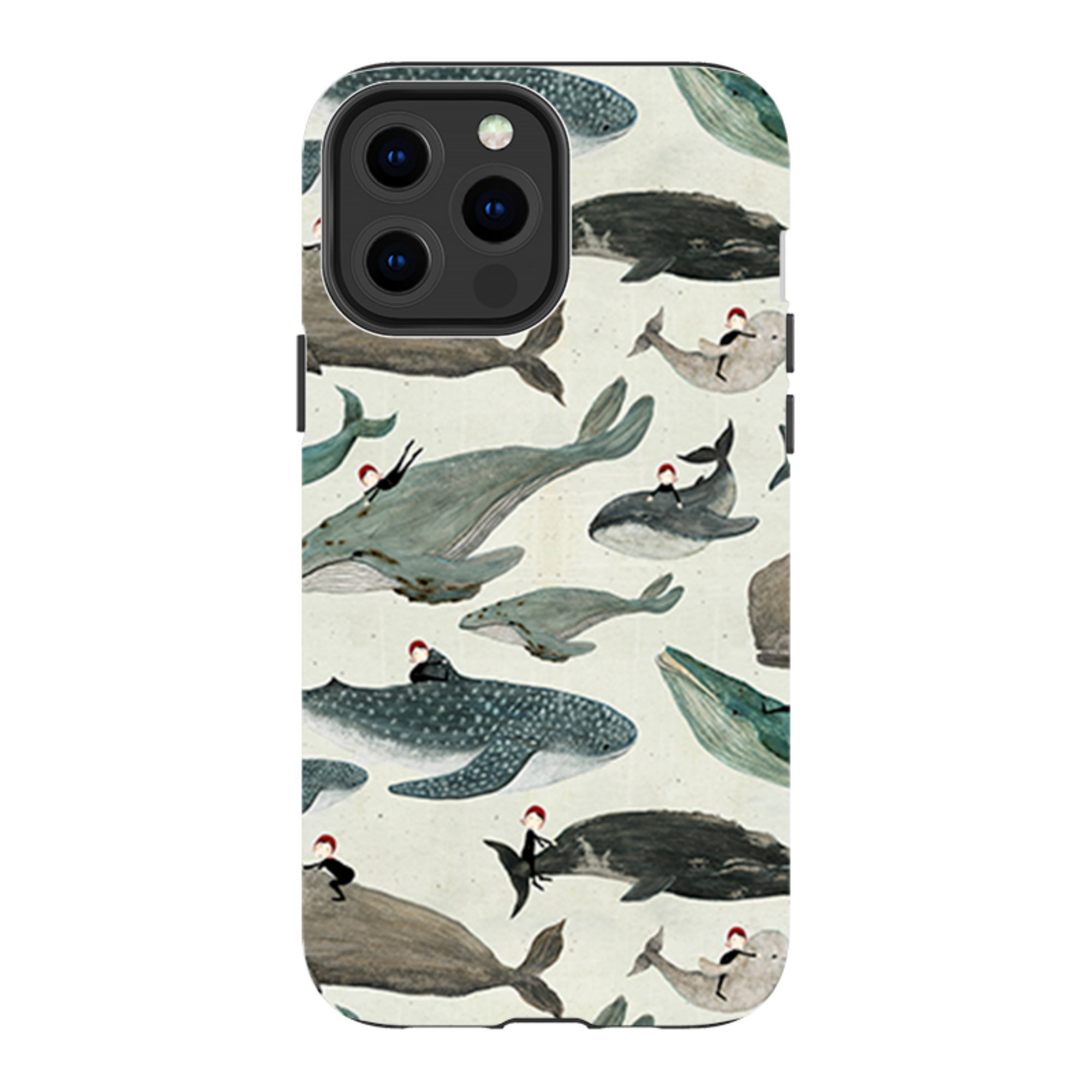 iPhone Tough Case - Whale Rider By Katherine Quinn