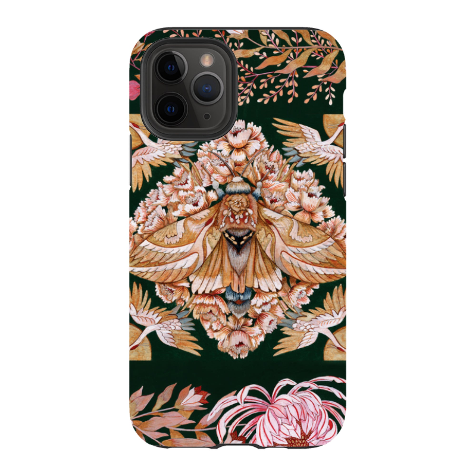iPhone Tough Case - Golden Moth By Maria Matos