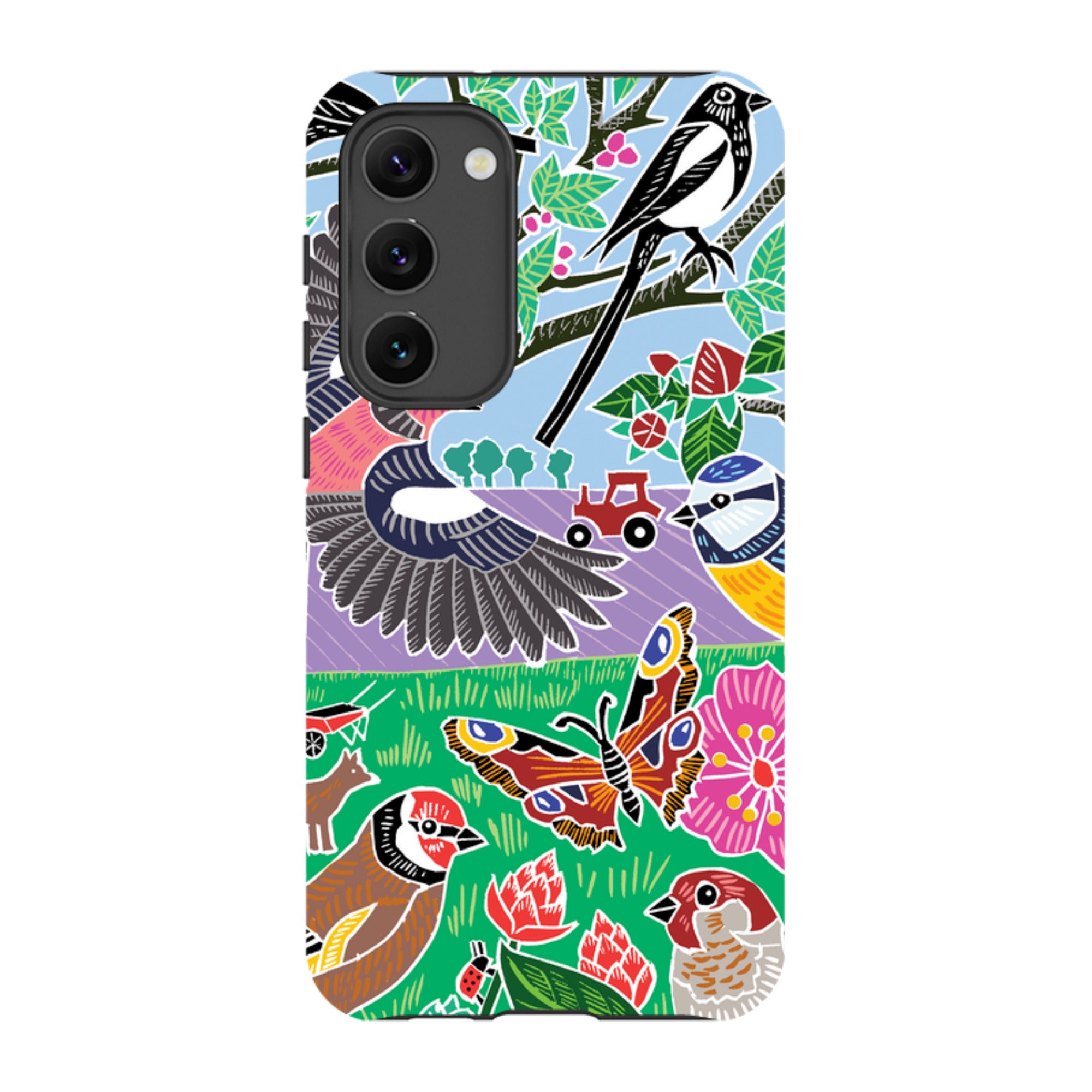 Samsung Tough Case - Garden Bird Jigsaw B By Kate Heiss