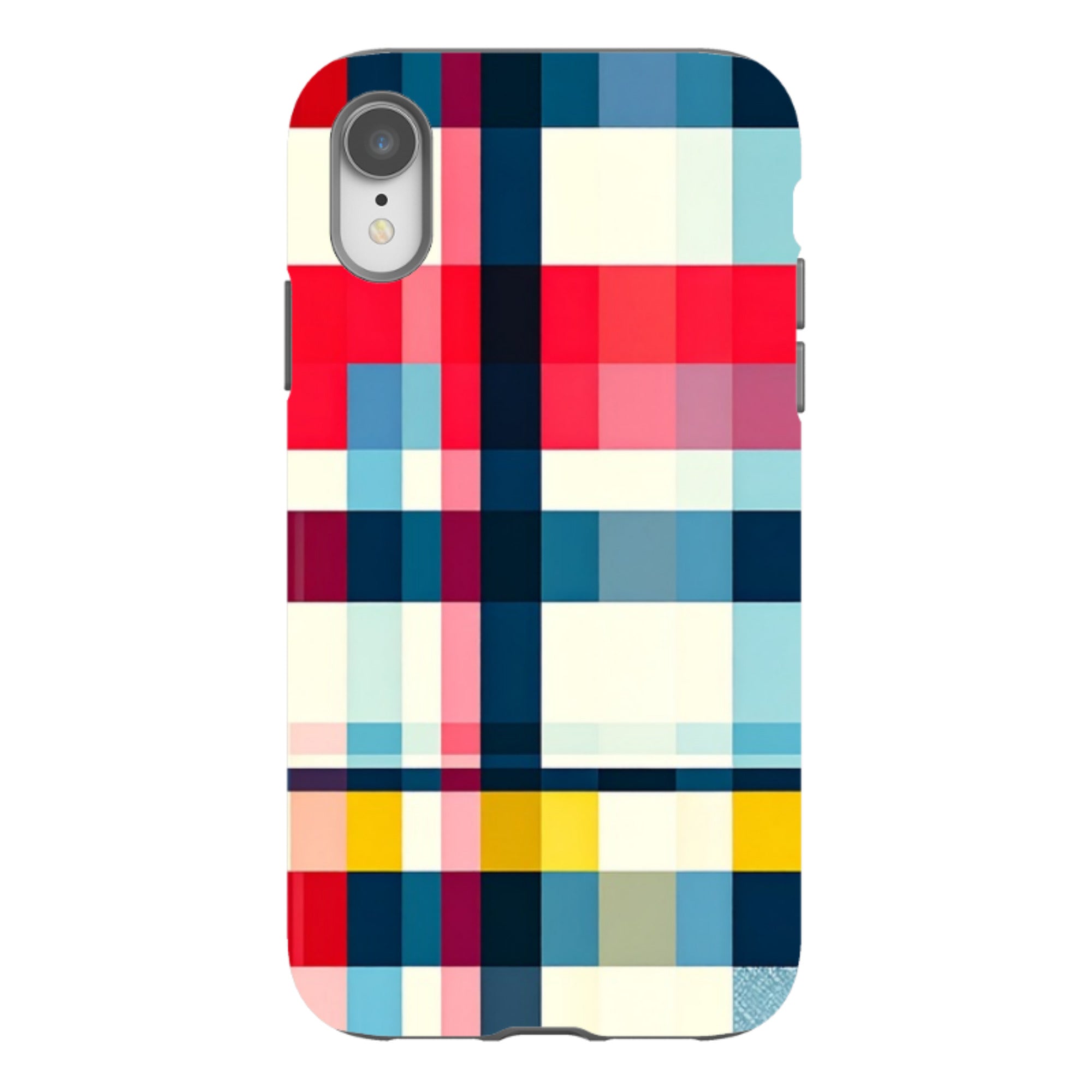 iPhone Tough Case - Cancun Gingham