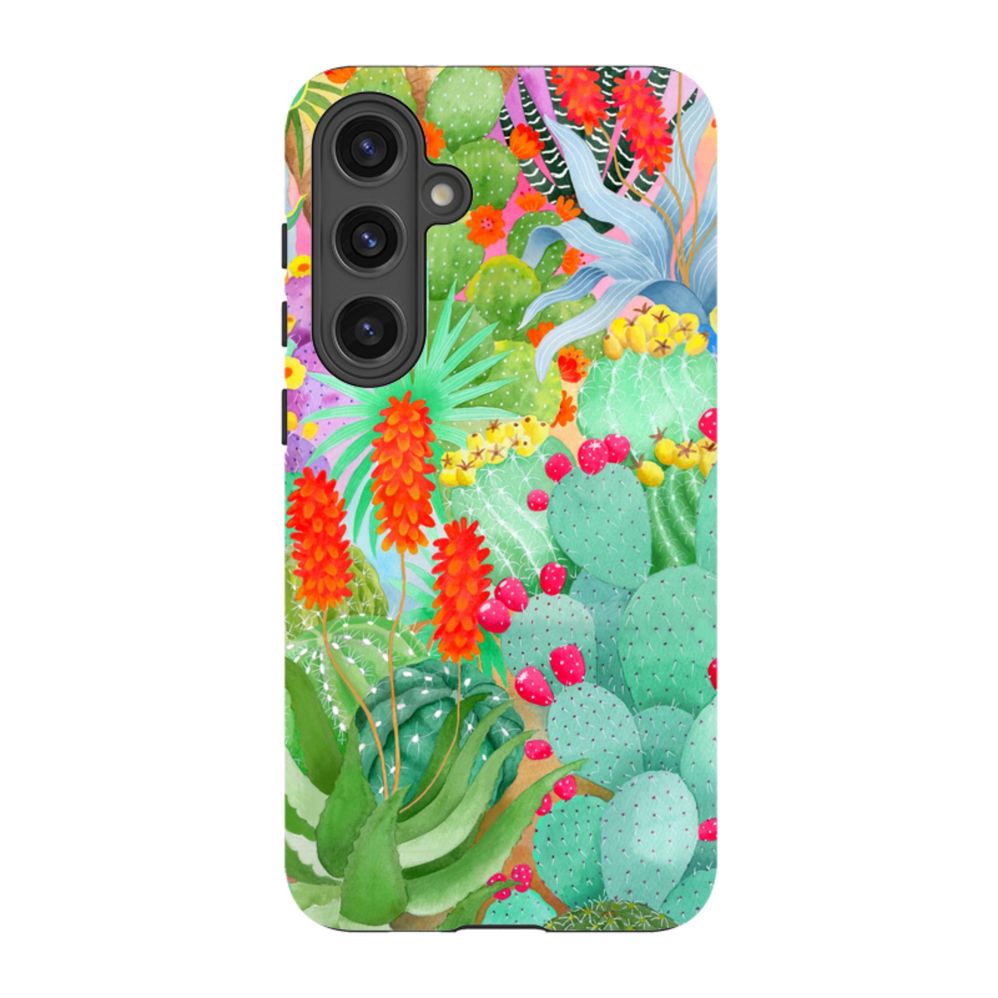 Samsung Tough Case - Cactus By Bex Parkin