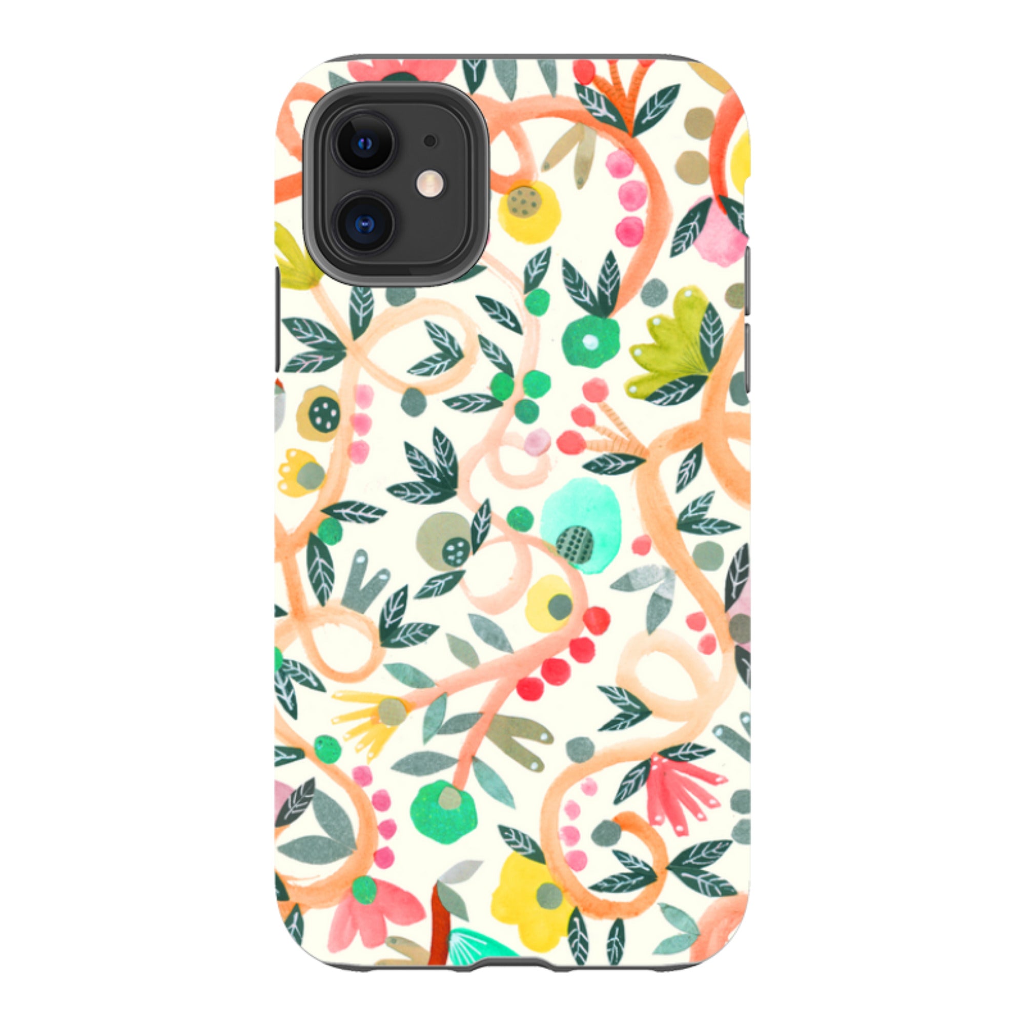 iPhone Tough Case - Floral By Gabriela Larios
