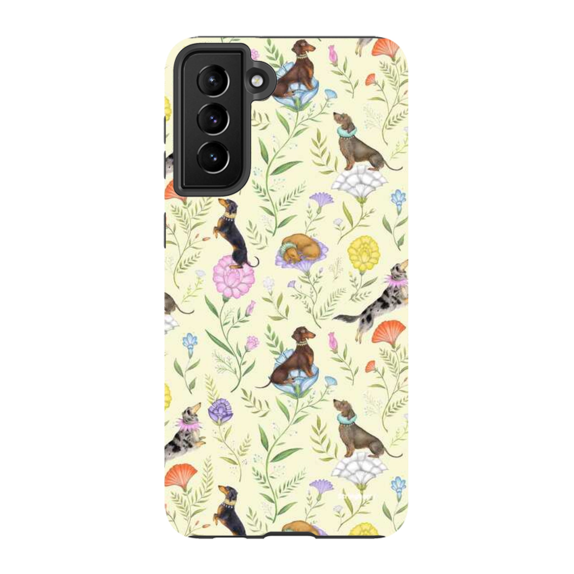 Samsung Tough Case - Doxy Day Afternoon Buttercream By Catherine Rowe