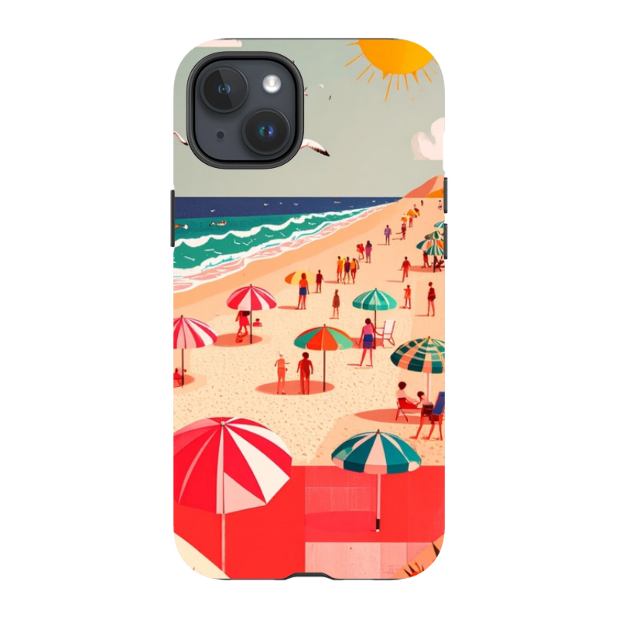 iPhone Tough Case - Mediterranean Beach