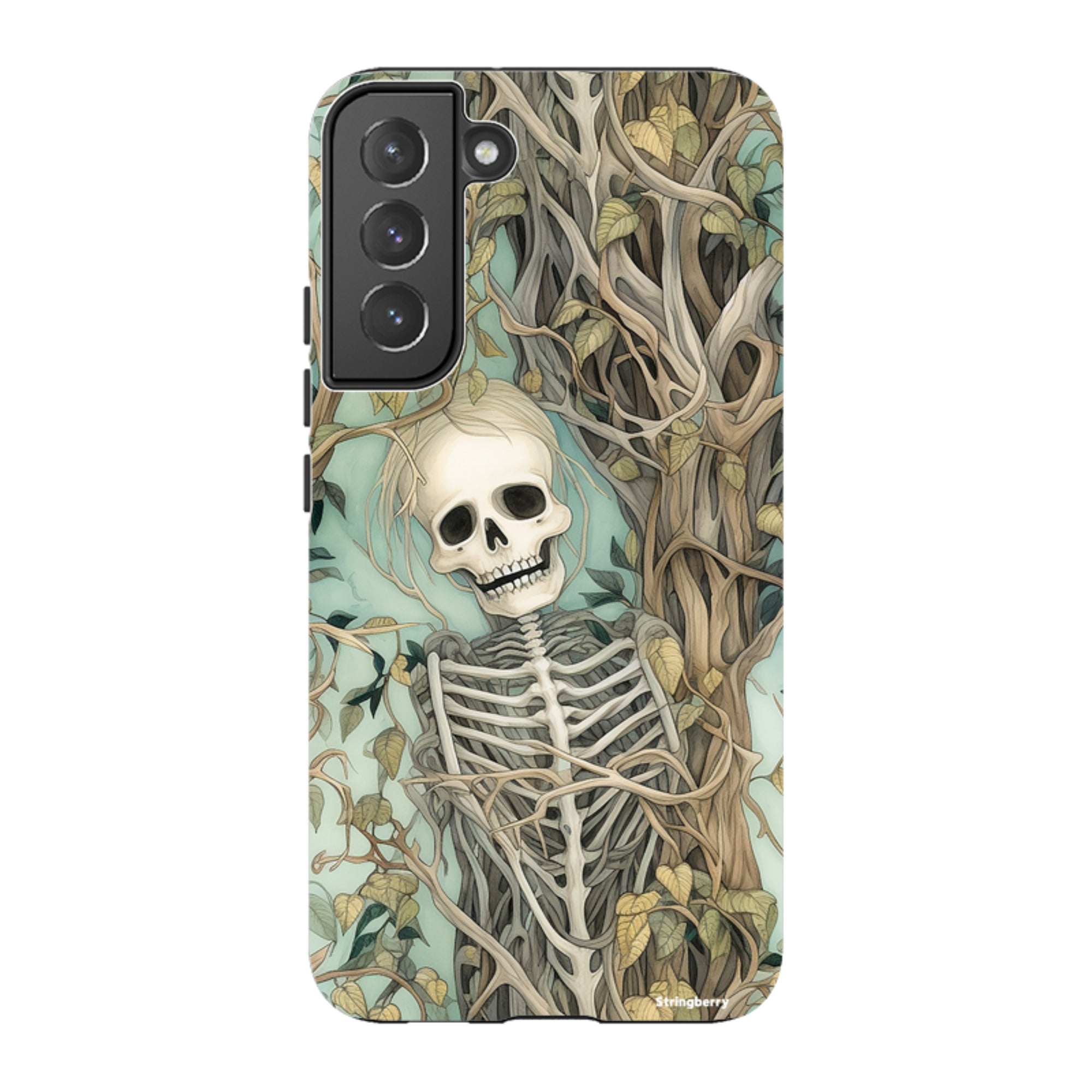 Samsung Tough Case - Skeletal Floral