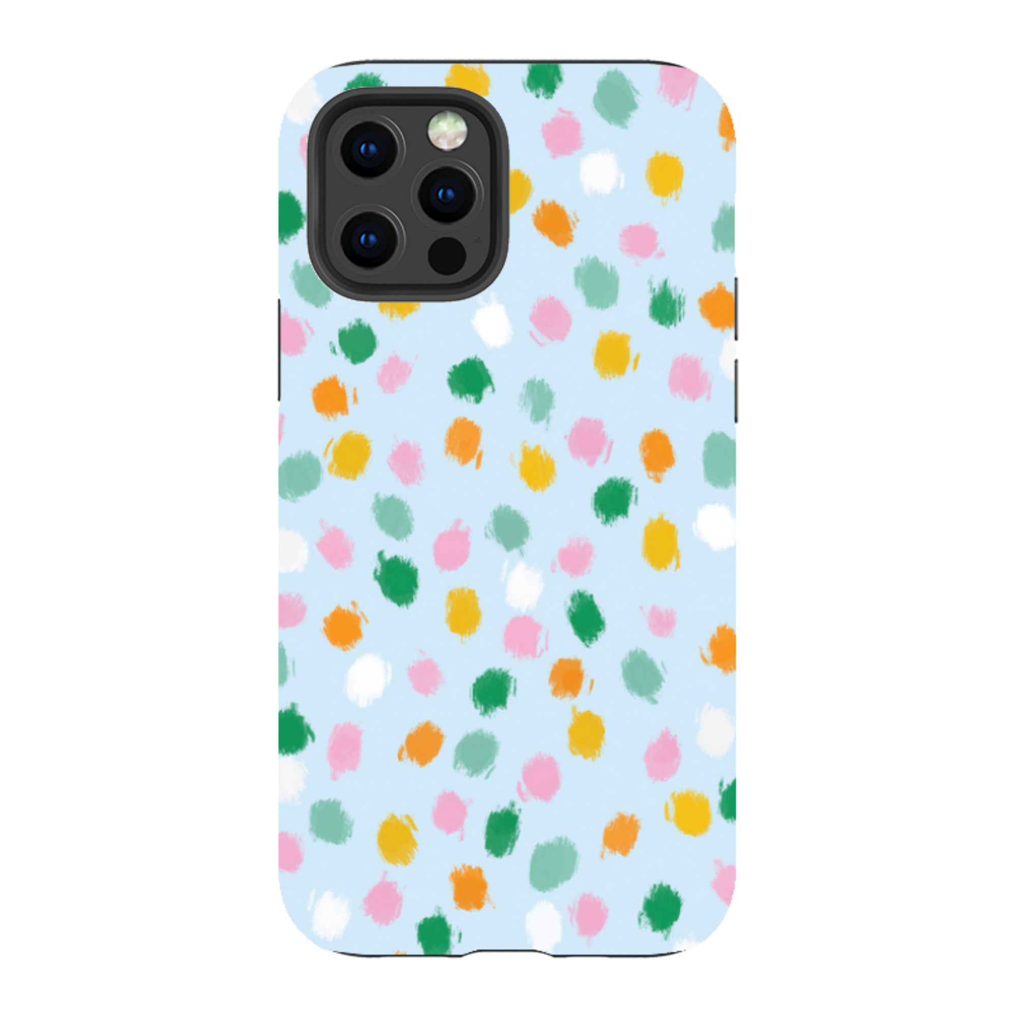iPhone Tough Case - Spotty Co-Ordinate By Lee Foster Wilson