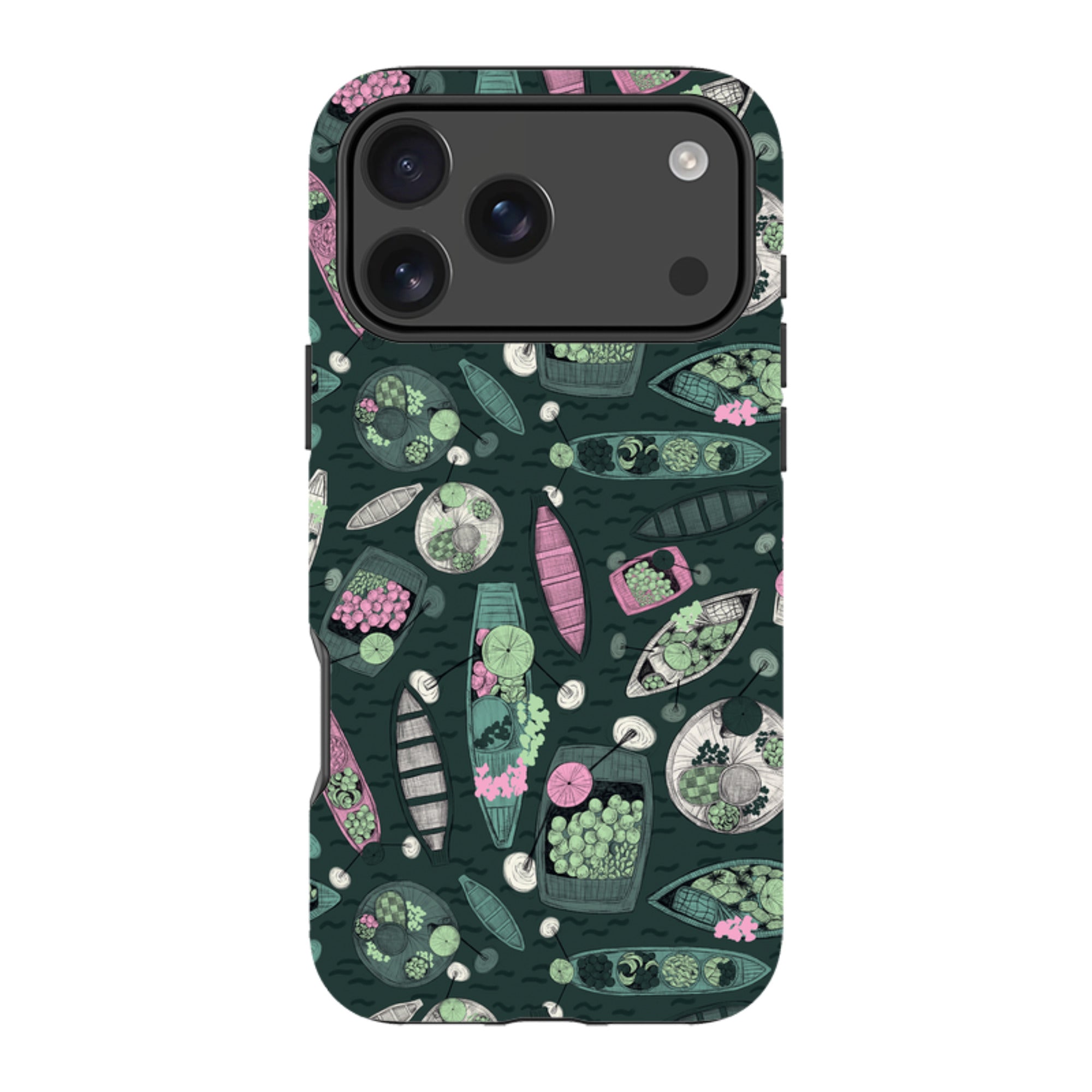 iPhone Tough Case - Floating Markets A By Jade Mosinski